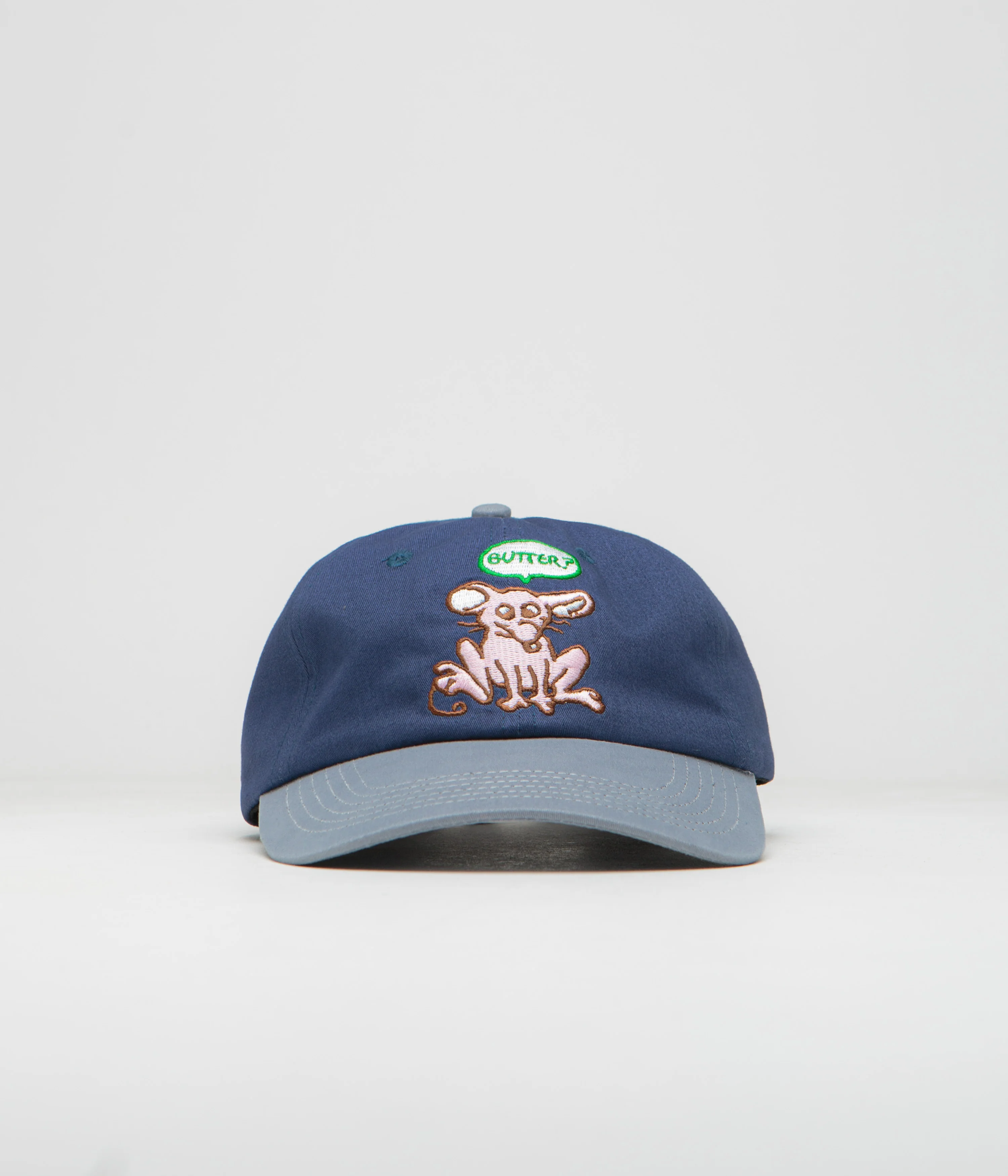 Butter Goods Rodent Cap - Navy / Washed Slate - Image 2