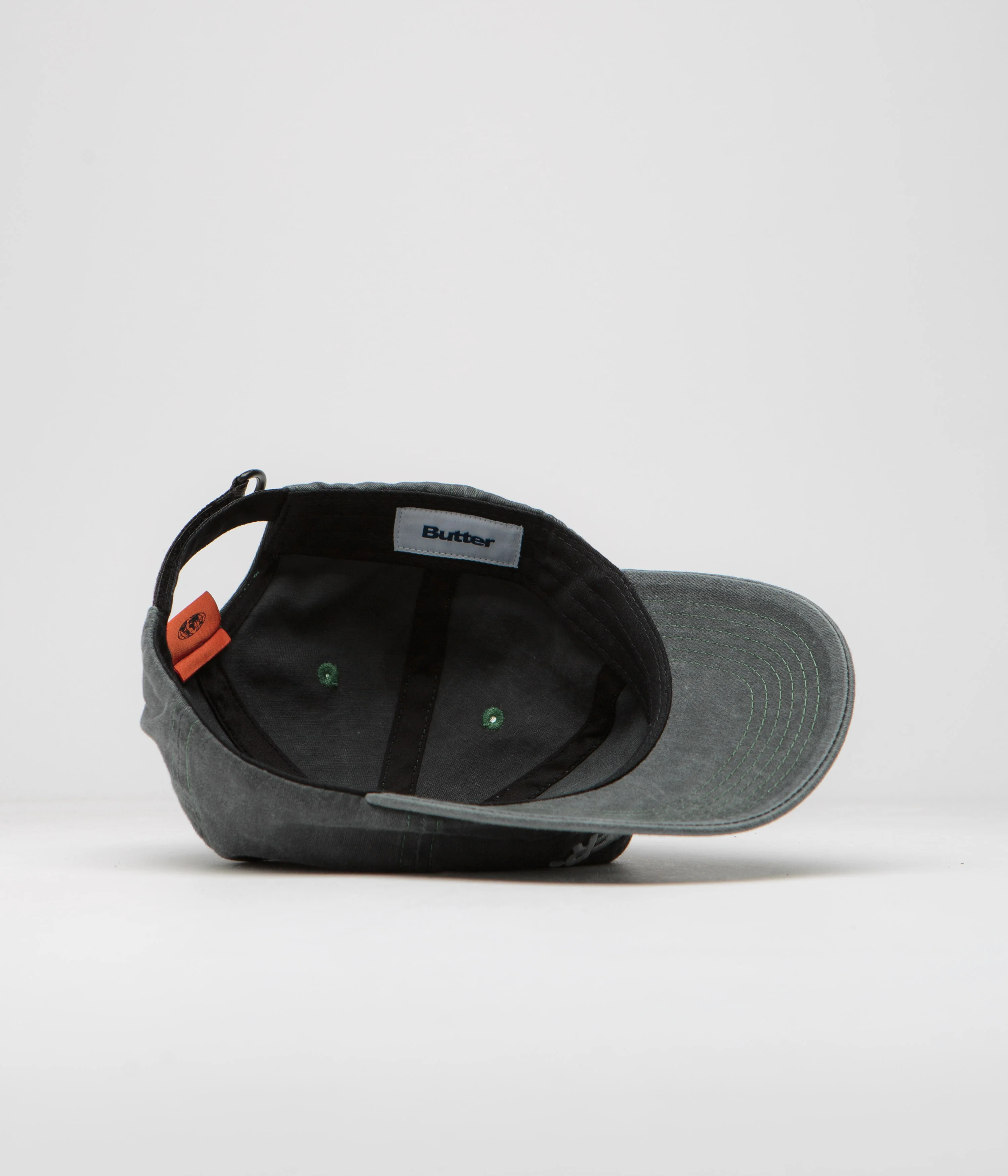 Butter Goods Rounded Logo Cap - Black - Image 4