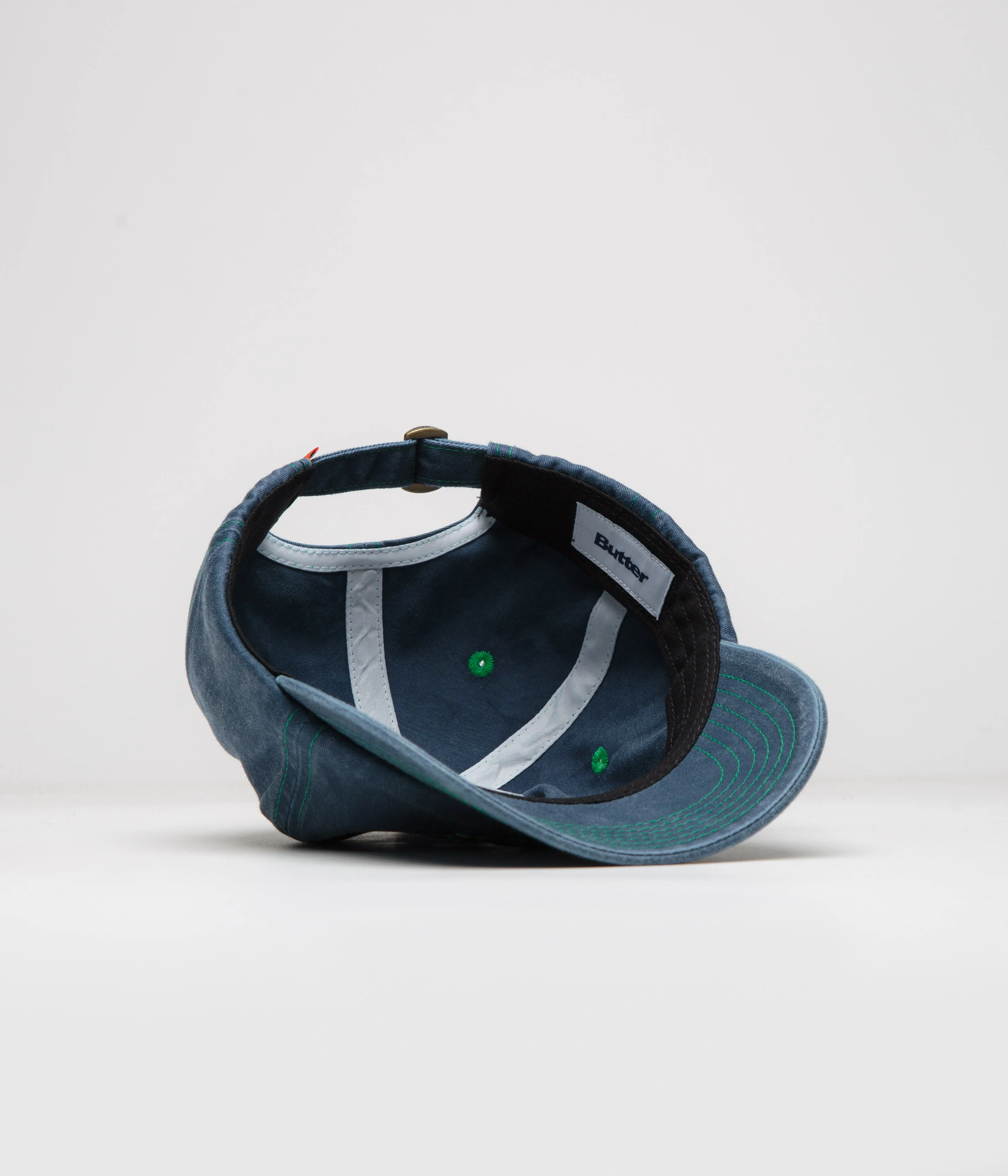 Butter Goods Rounded Logo Cap - Navy - Image 4