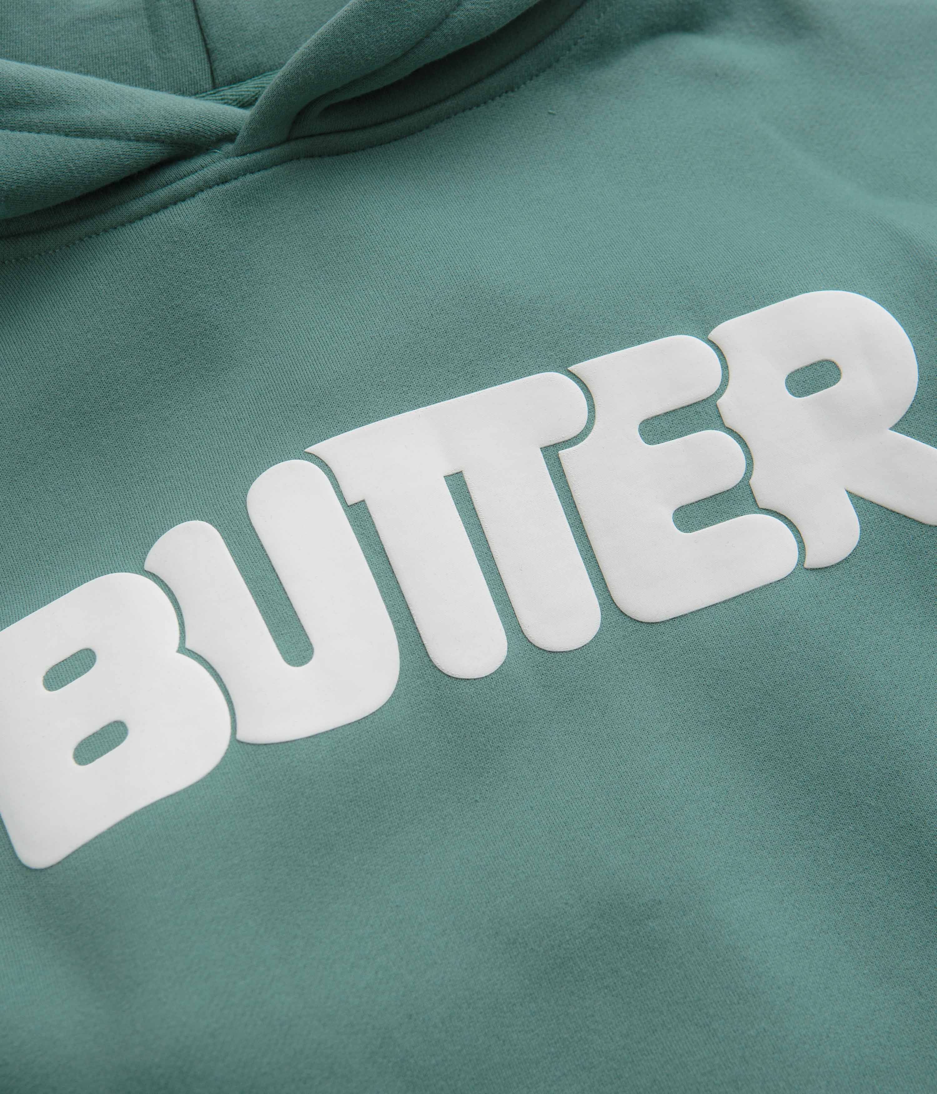 Butter Goods Rounded Logo Hoodie - Jungle Wood - Image 3