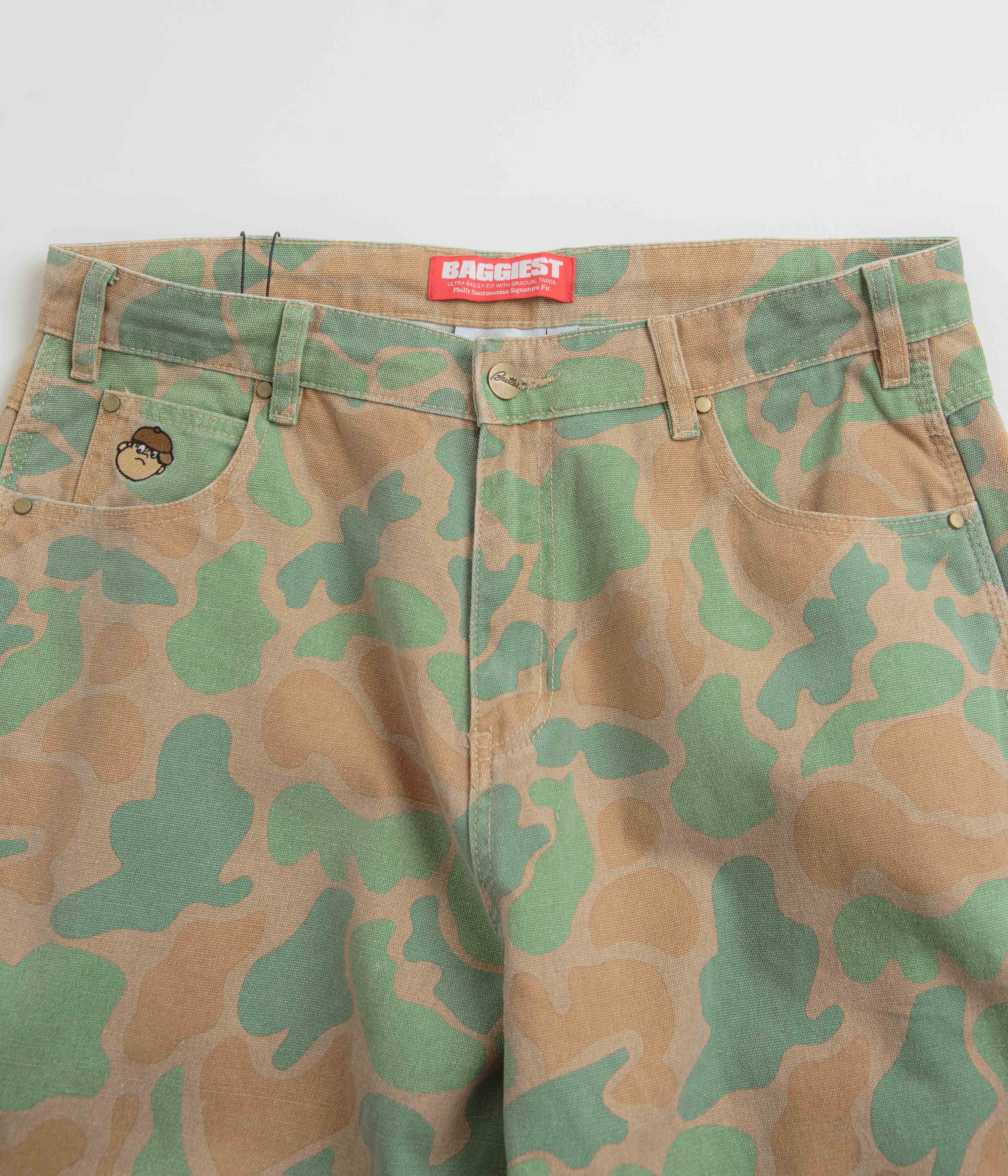 Butter Goods Santosuosso Camo Pants - Washed Camo - Image 4