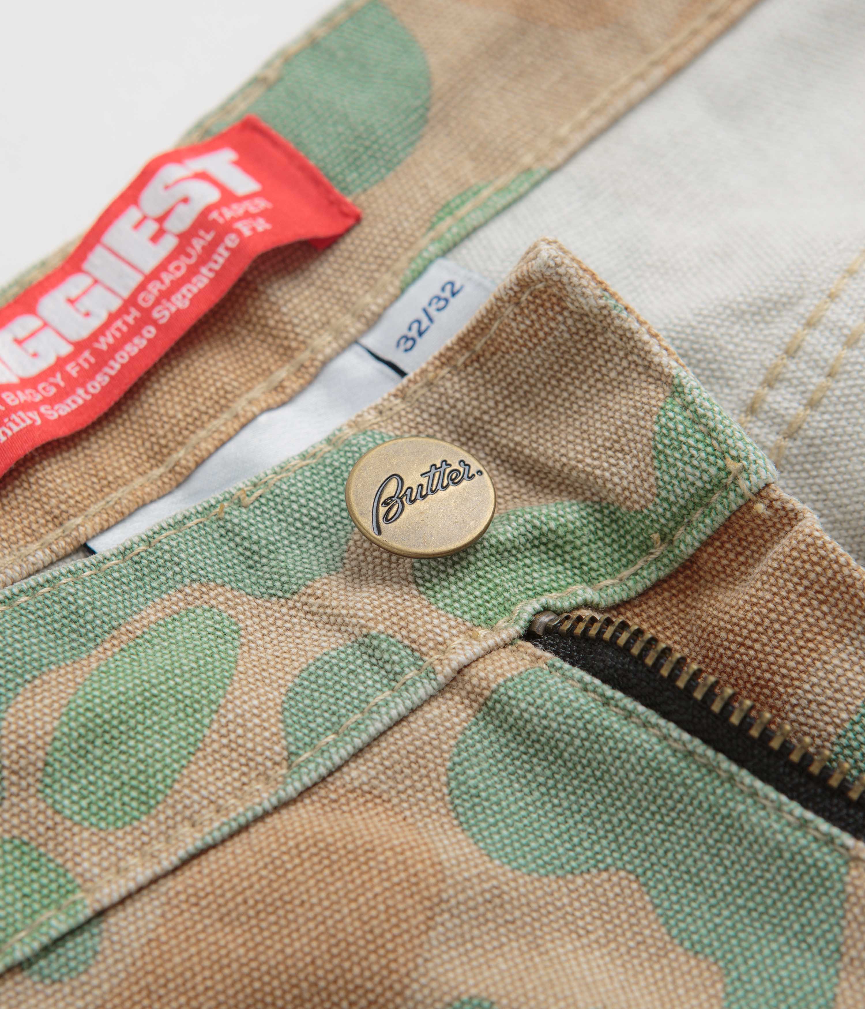 Butter Goods Santosuosso Camo Pants - Washed Camo - Image 6
