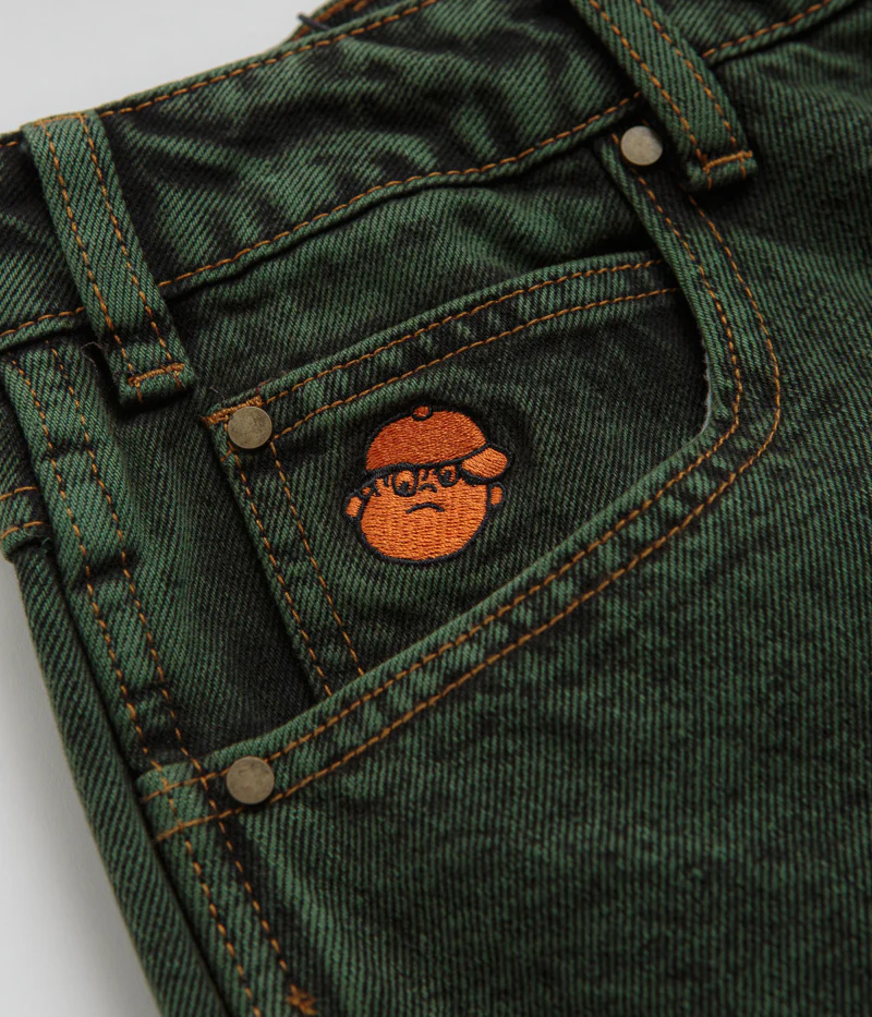Butter Goods Santosuosso Jeans - Dark Green - Image 7