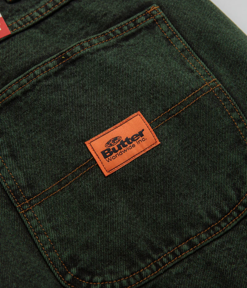 Butter Goods Santosuosso Jeans - Dark Green - Image 9