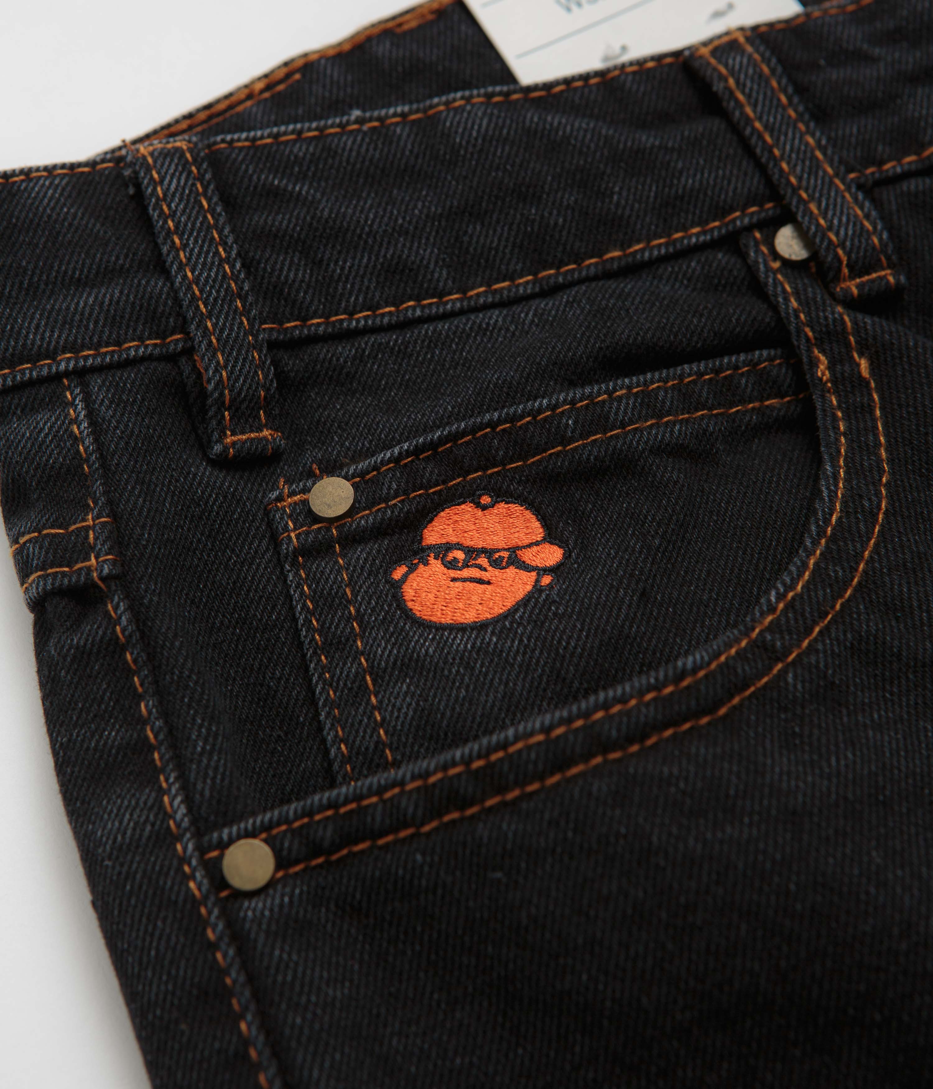 Butter Goods Santosuosso Jeans - Washed Black / Black - Image 4