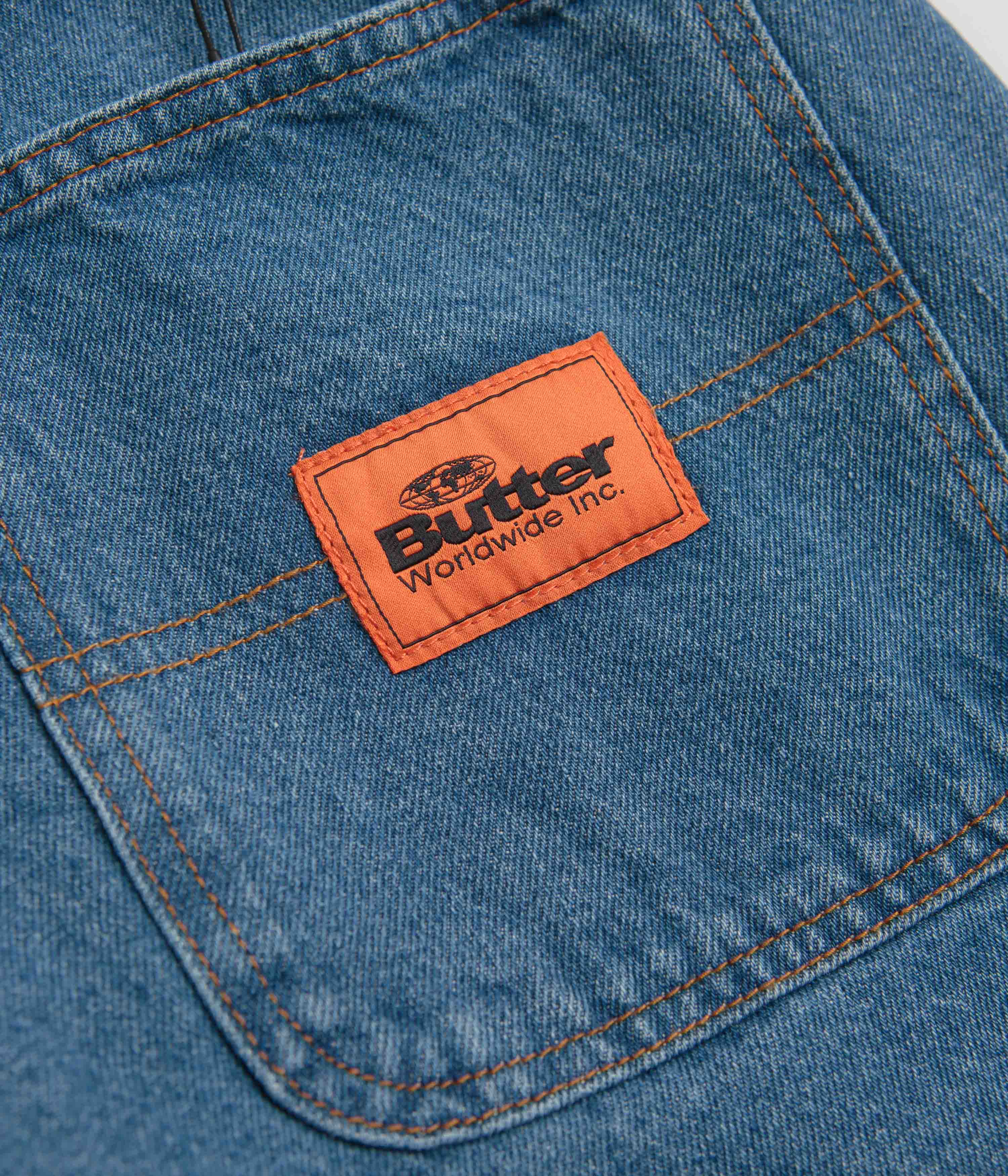 Butter Goods Santosuosso Jeans - Washed Indigo / Blue / Blue - Image 7
