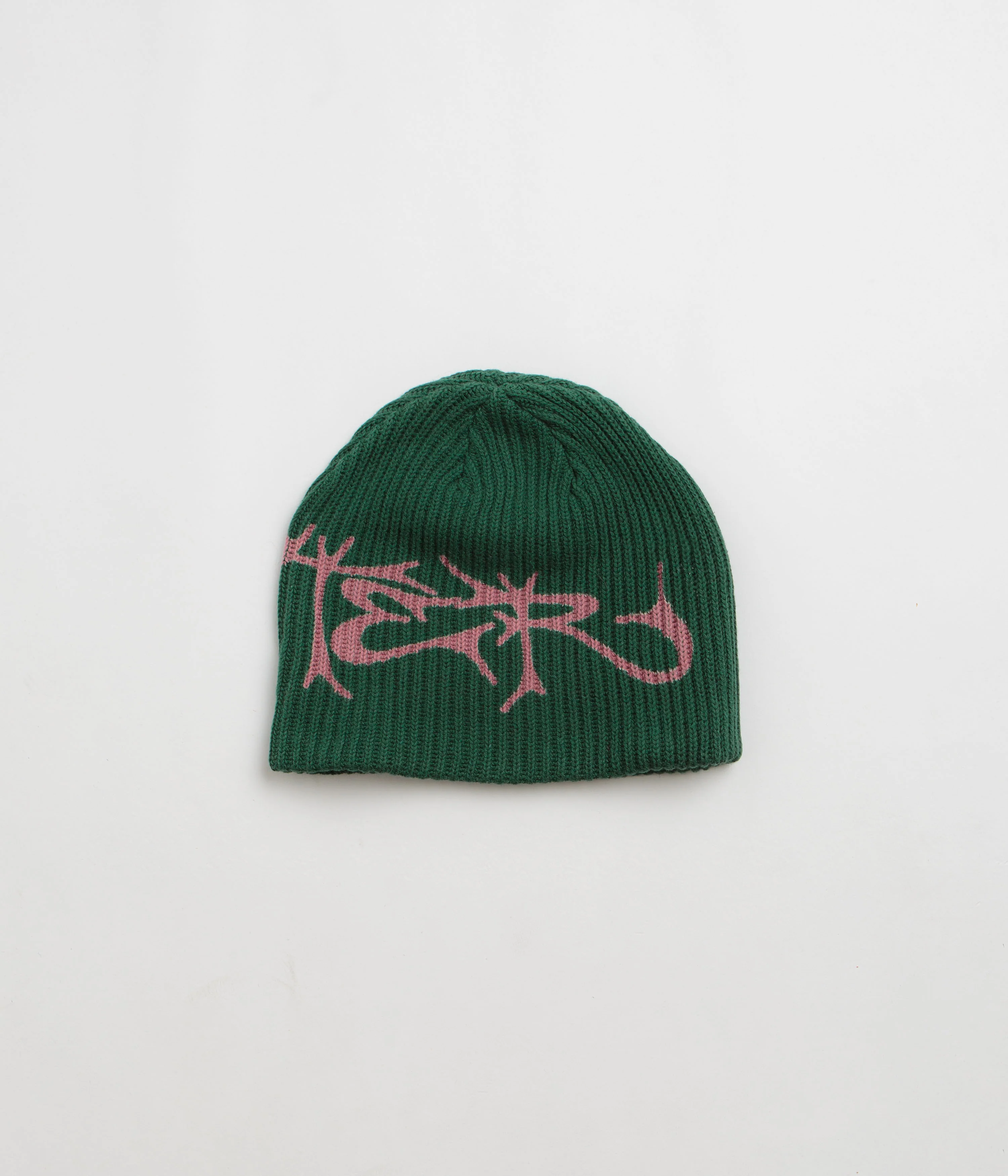 Butter Goods Scrawling Skully Beanie - Forest - Image 2