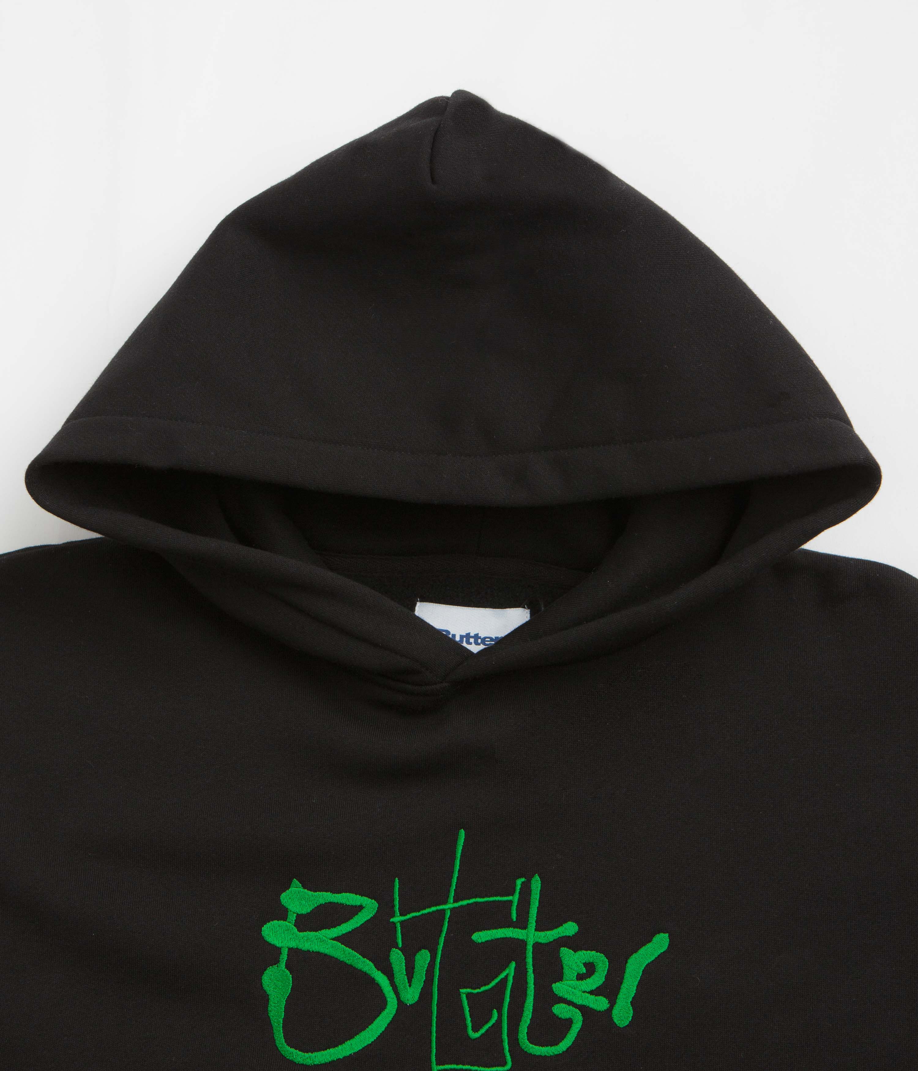 Butter Goods Scribble Hoodie - Black - Image 3