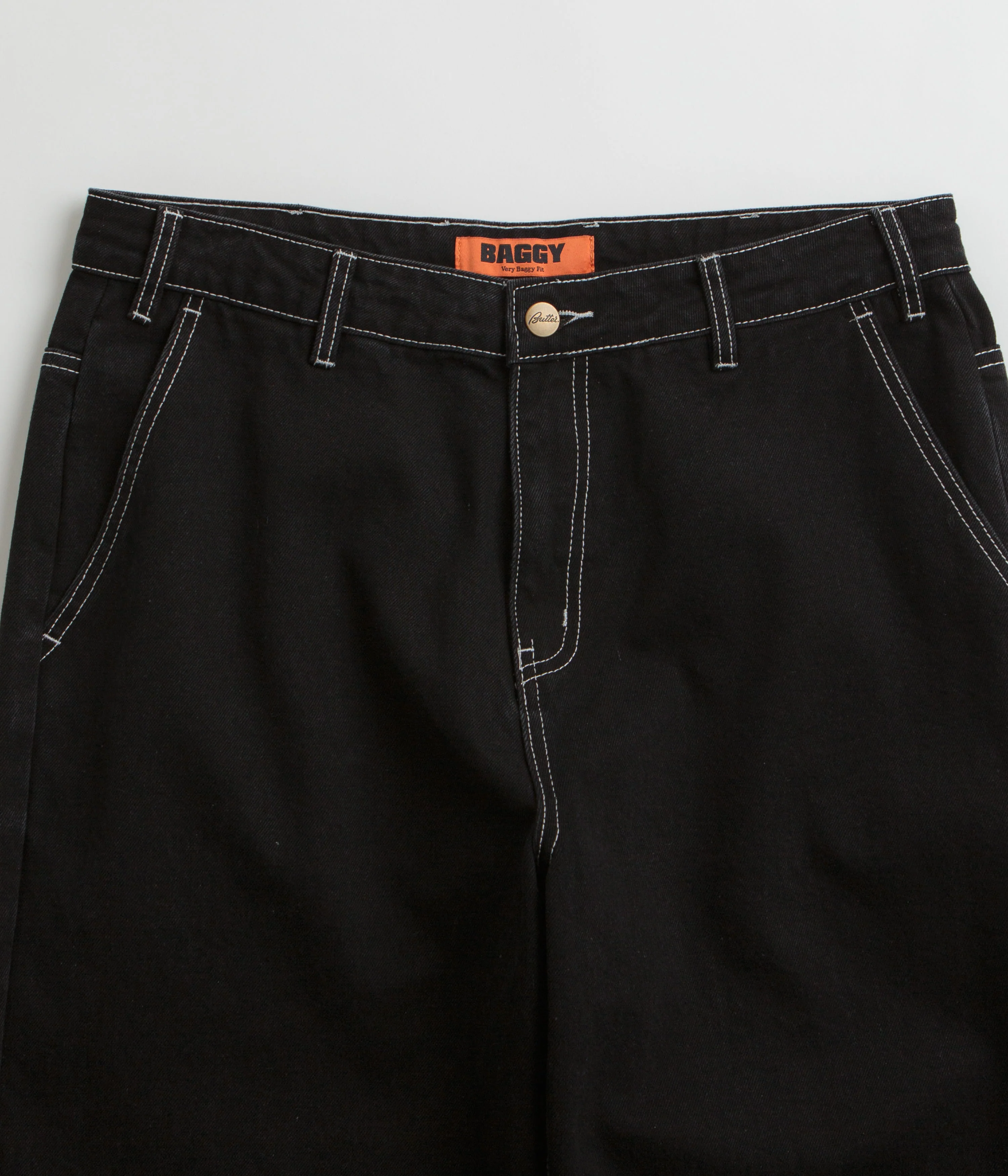 Butter Goods Scribble Jeans - Washed Black - Image 4