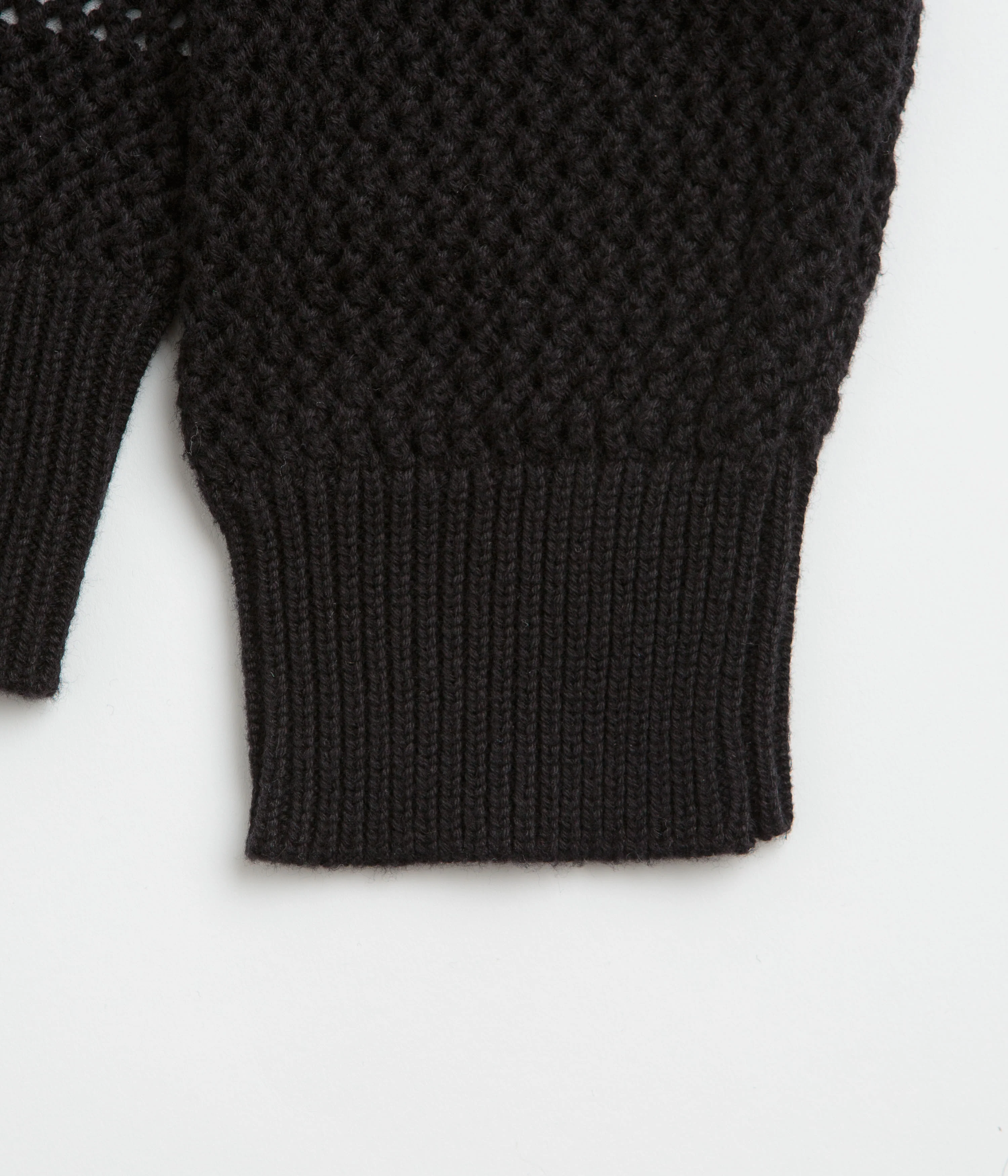 Butter Goods Scribble Knit Sweatshirt - Black - Image 5