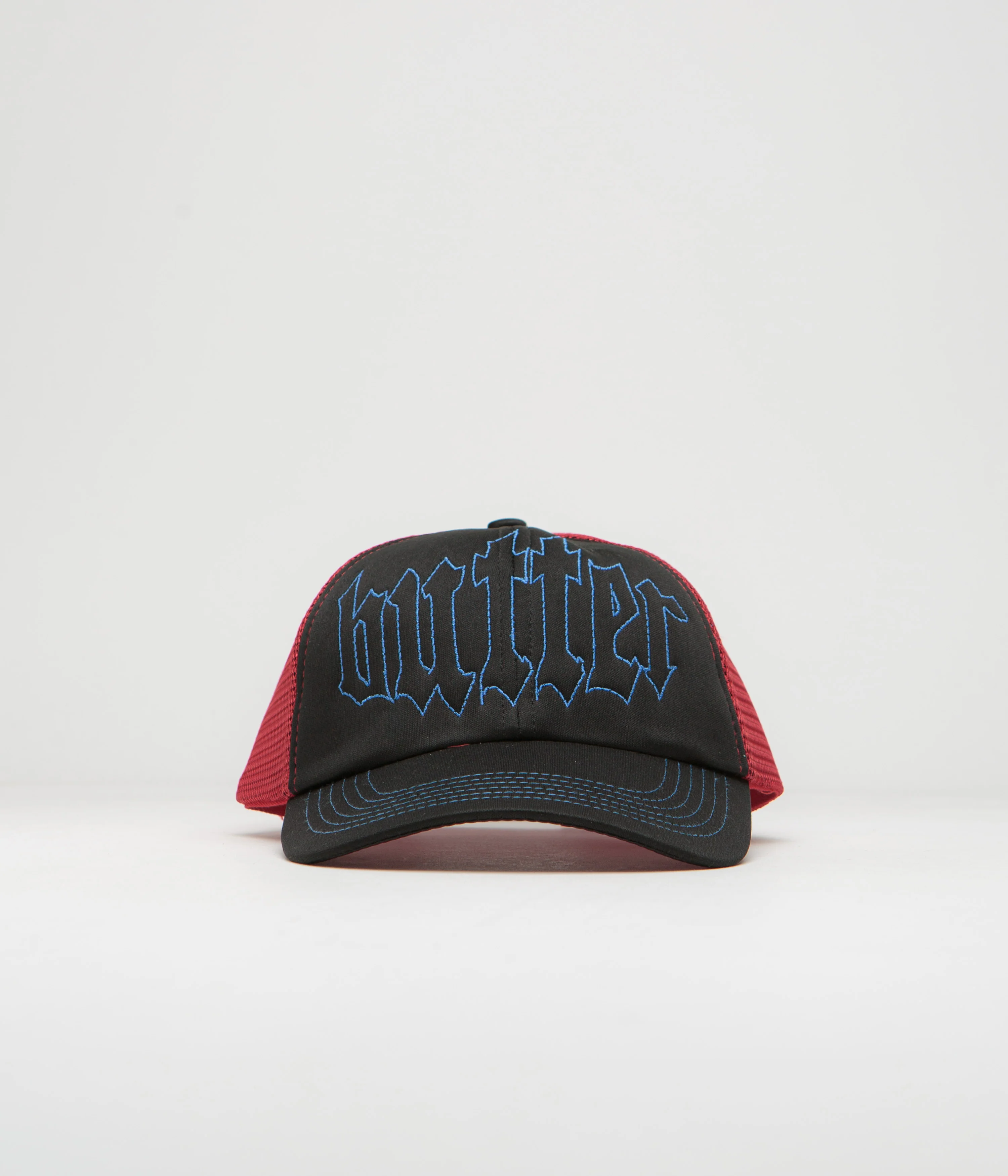 Butter Goods Shock Trucker Cap - Black - Image 2