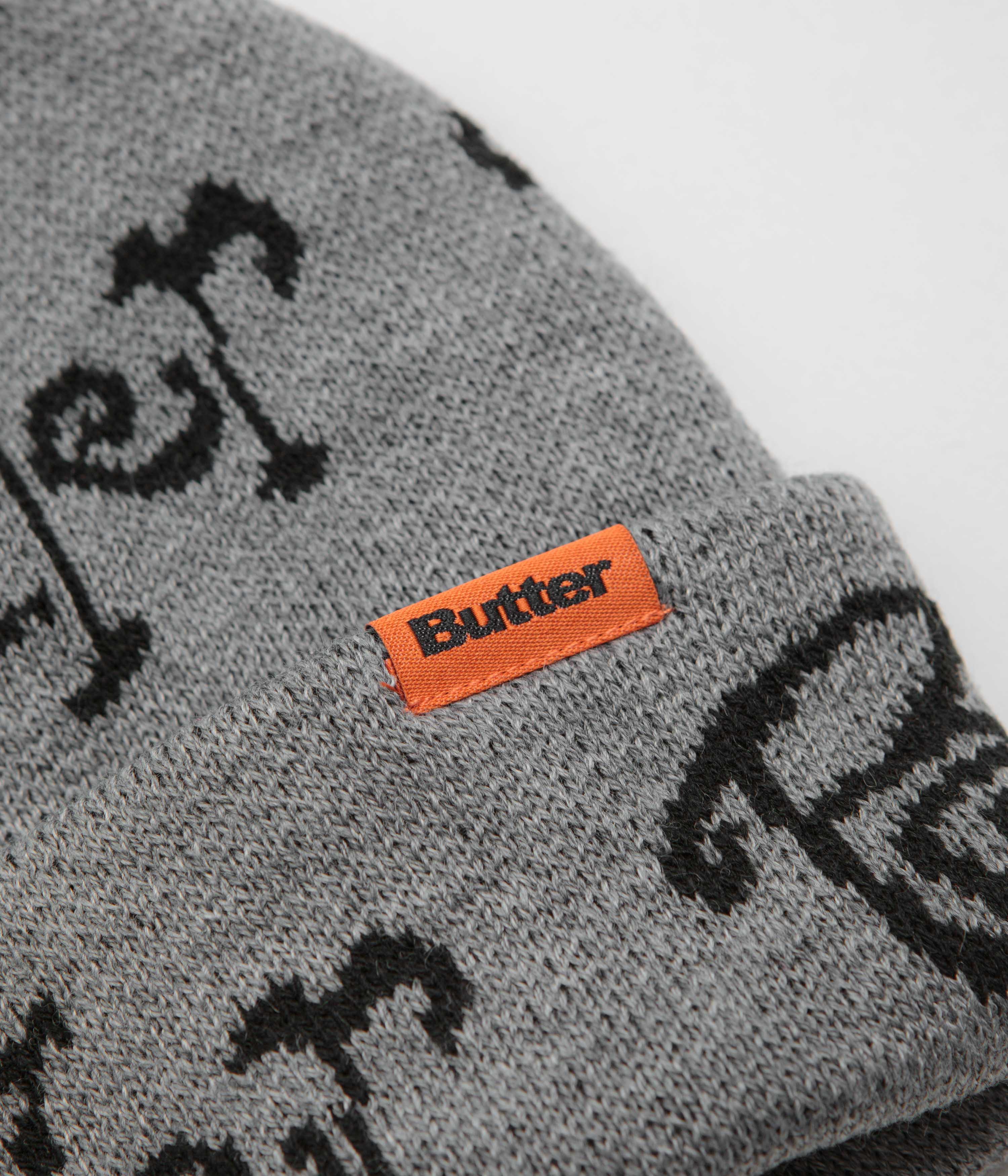 Butter Goods Sidewalk Beanie - Ash - Image 2