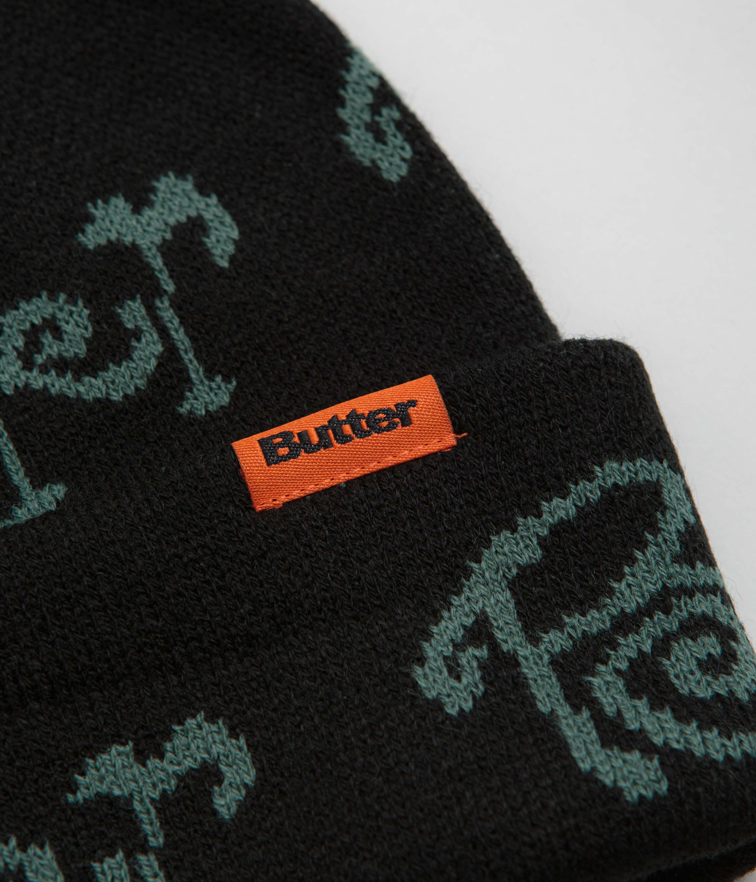 Butter Goods Sidewalk Beanie - Black - Image 2
