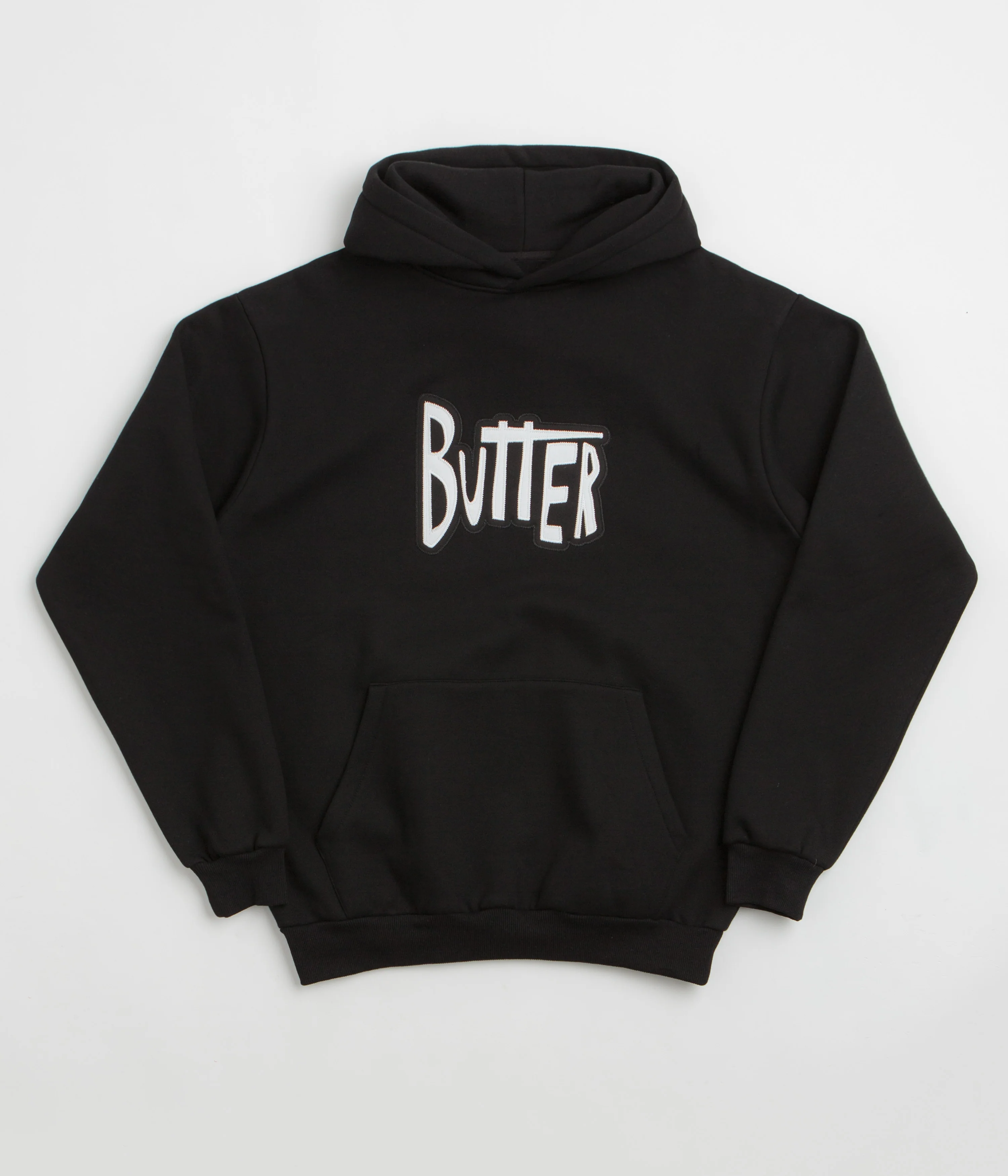 Butter Goods Sketch Applique Hoodie - Black