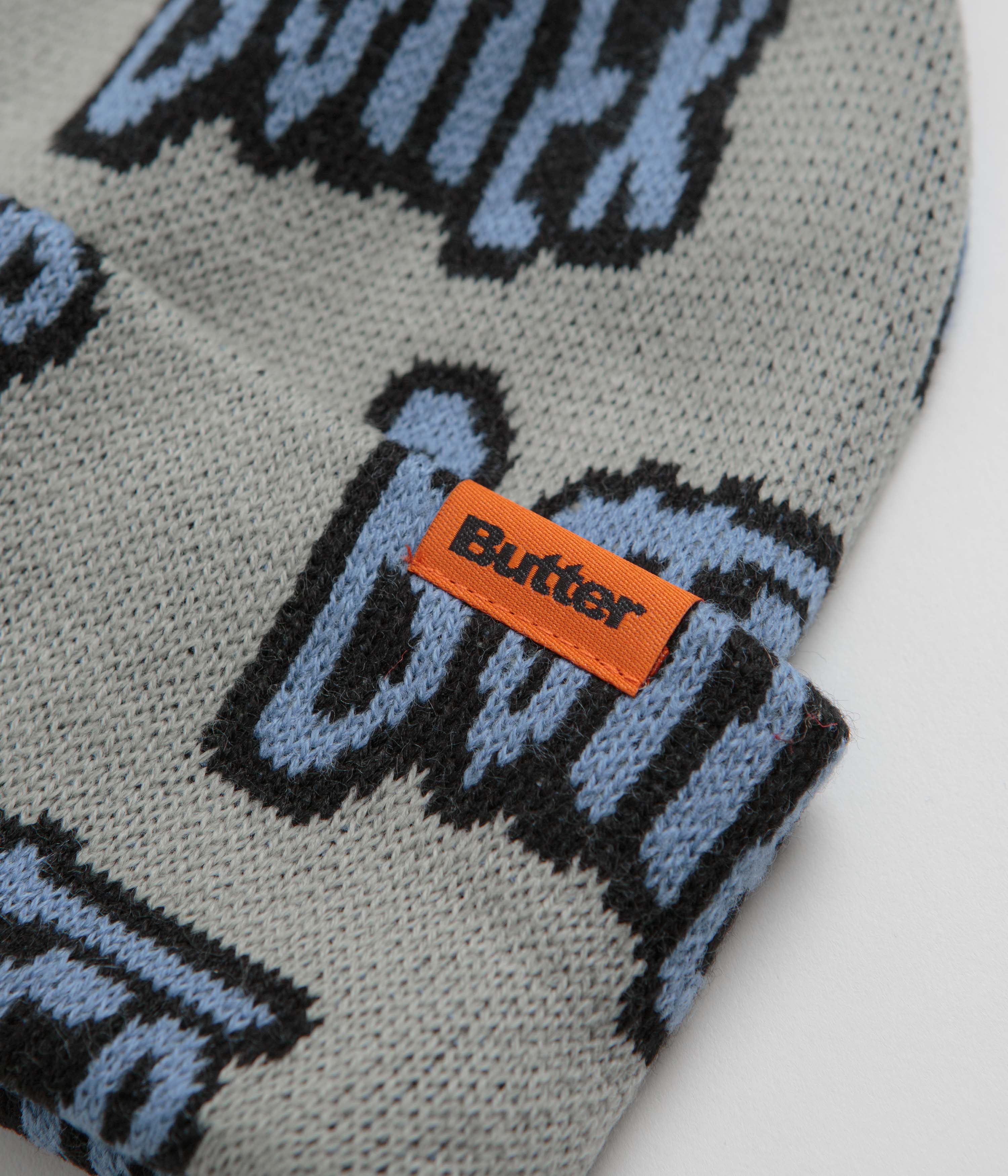 Butter Goods Sketch Cuff Beanie - Pewter - Image 2