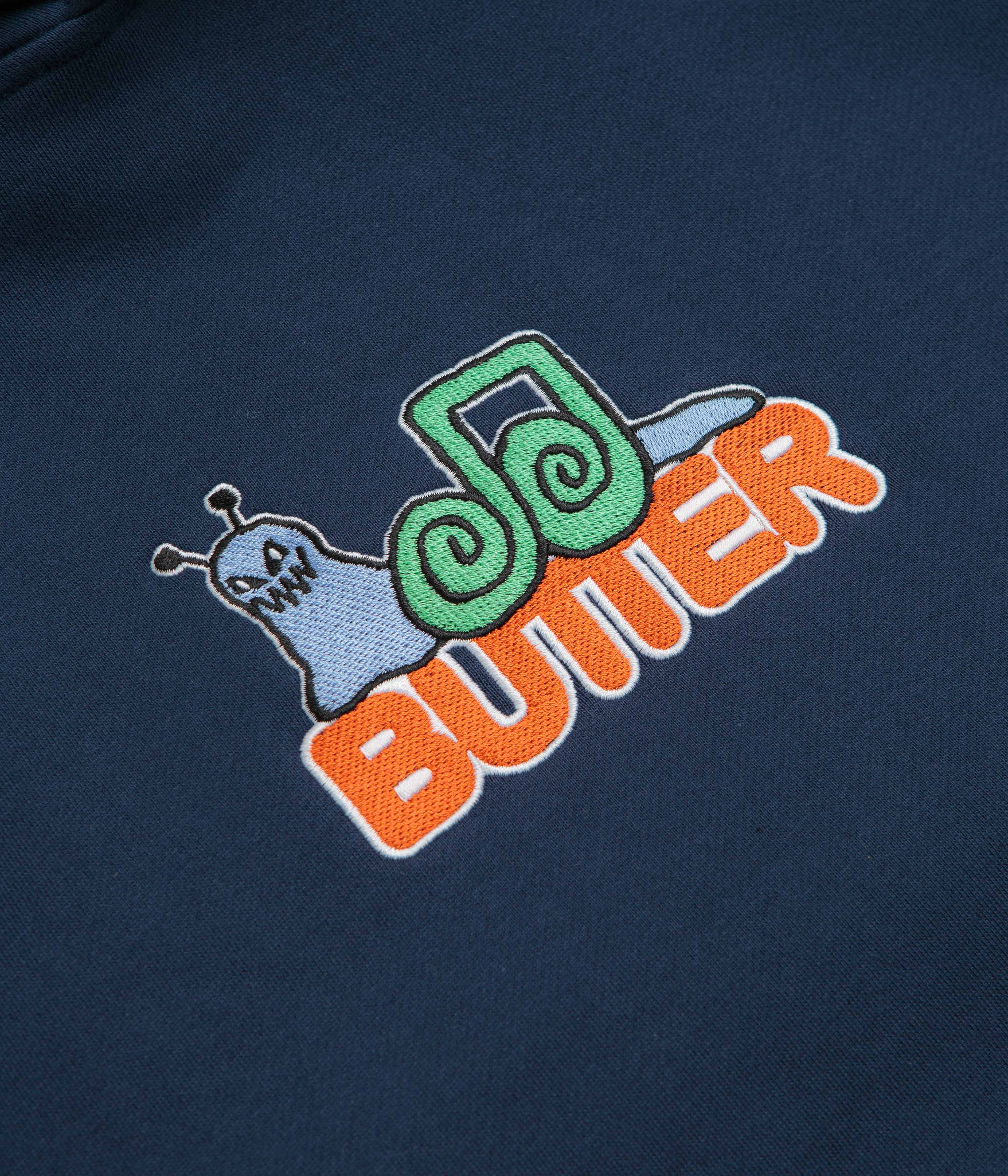 Butter Goods Snail Hoodie - Navy - Image 3