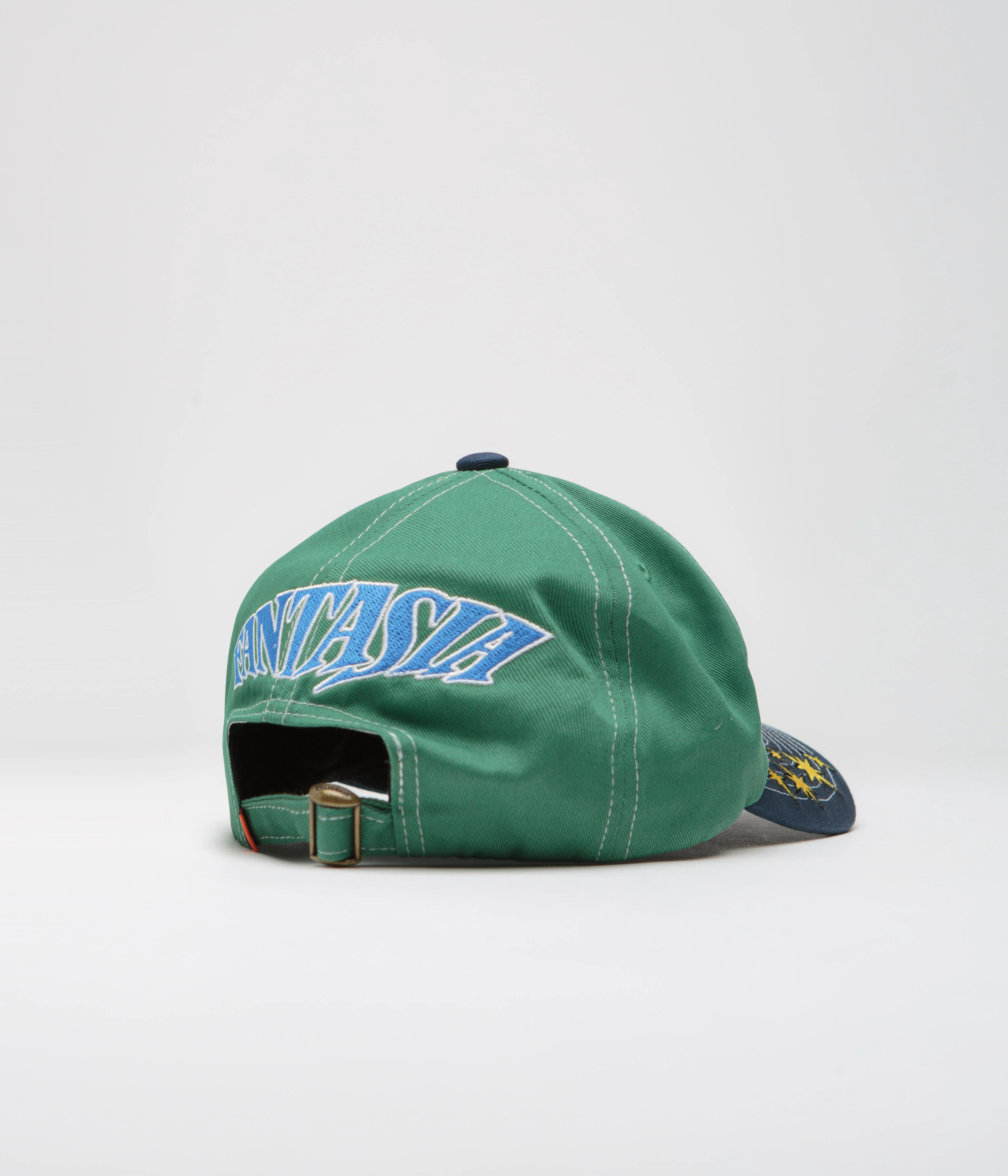 Butter Goods Sorcerer Cap - Sage / Navy - Image 3