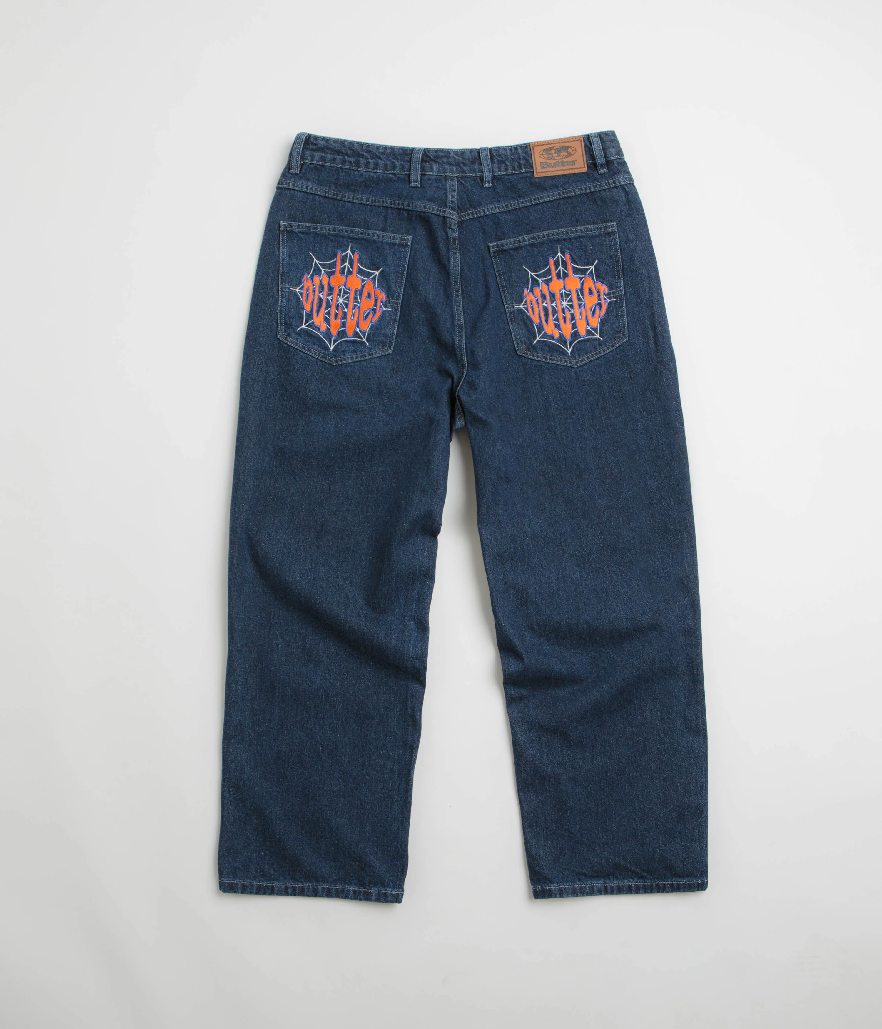 Butter Goods Spider Jeans - Dark Indigo - Image 3