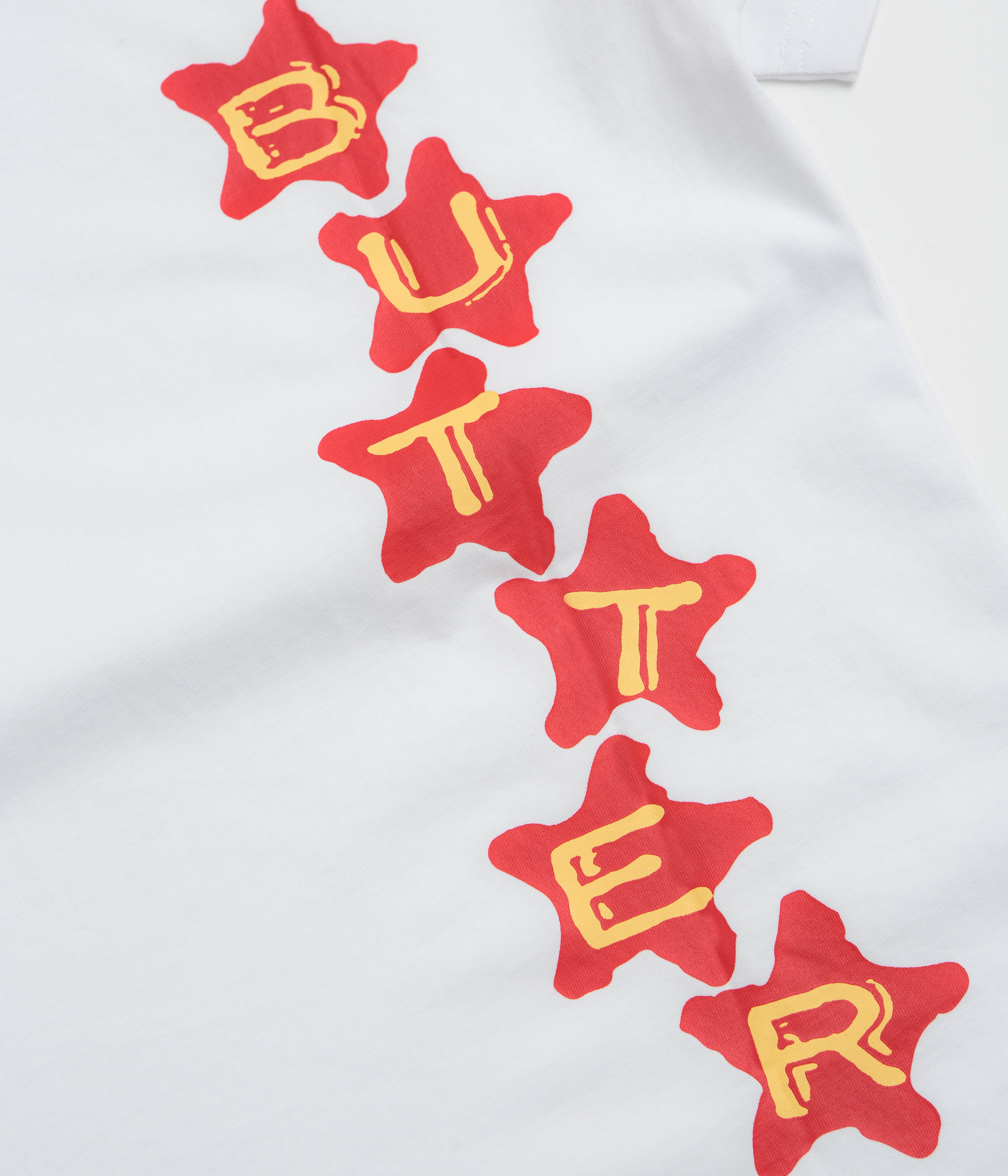 Butter Goods Stars T-Shirt - White - Image 4