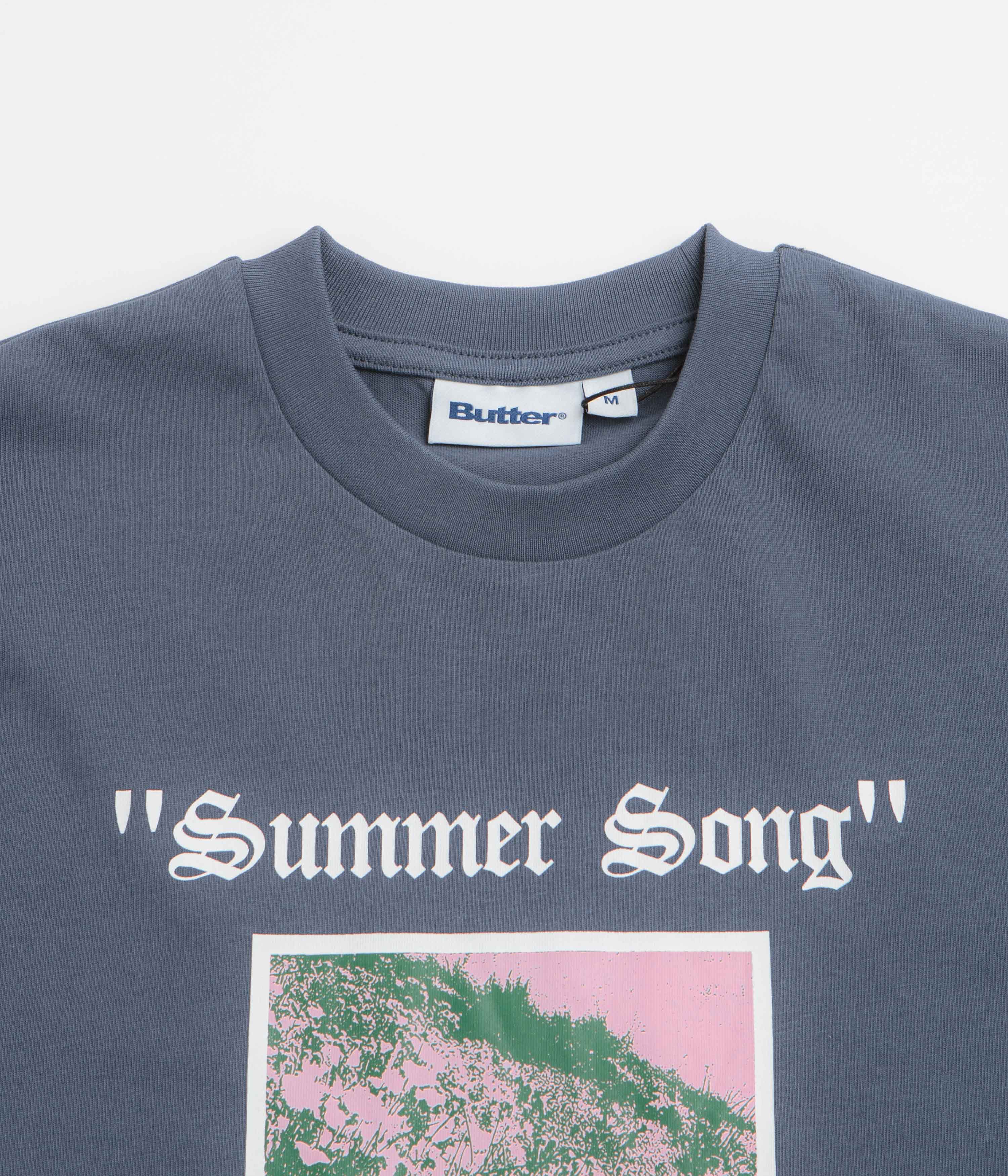 Butter Goods Summer Song T-Shirt - Steel - Image 2
