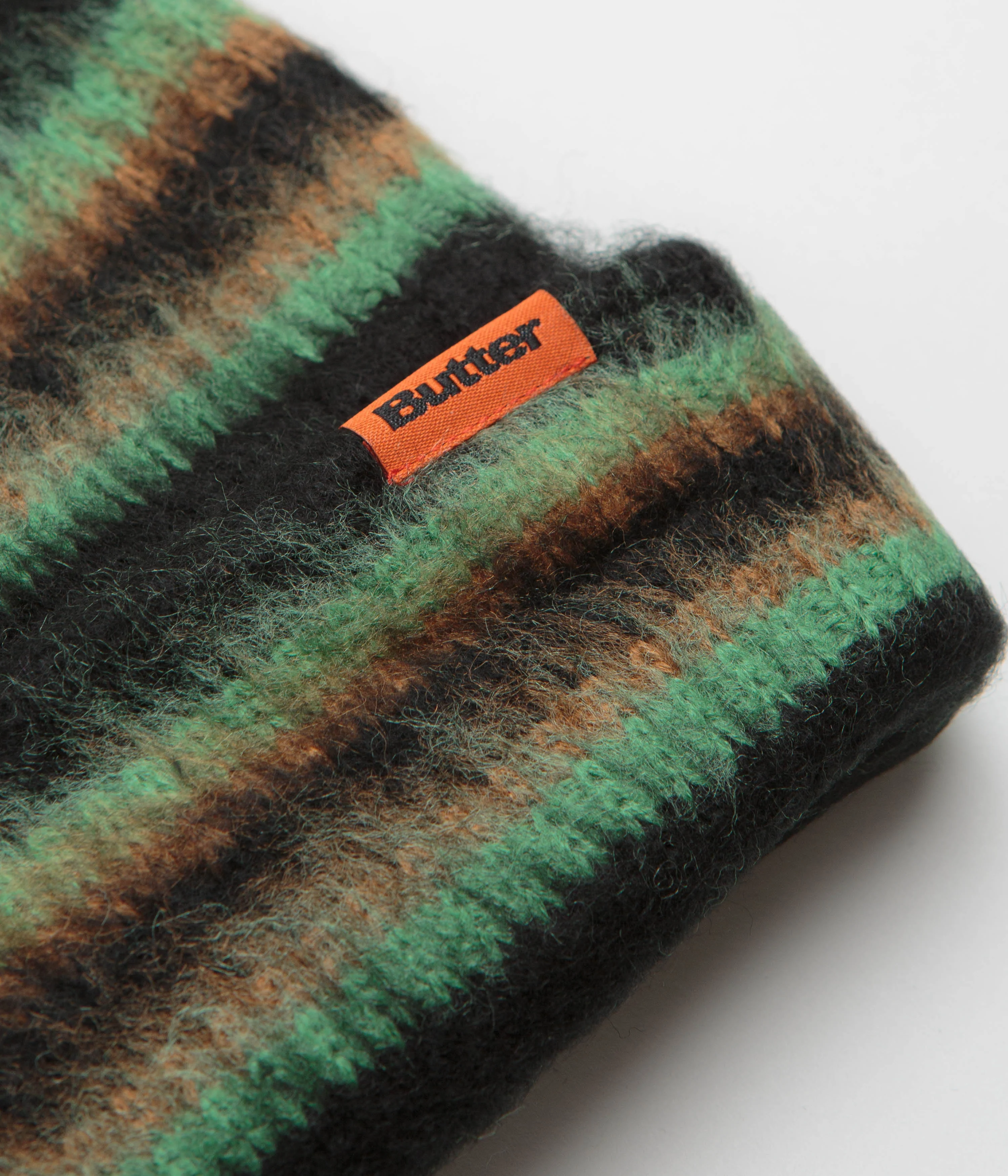 Butter Goods Swipe Beanie - Black - Image 2