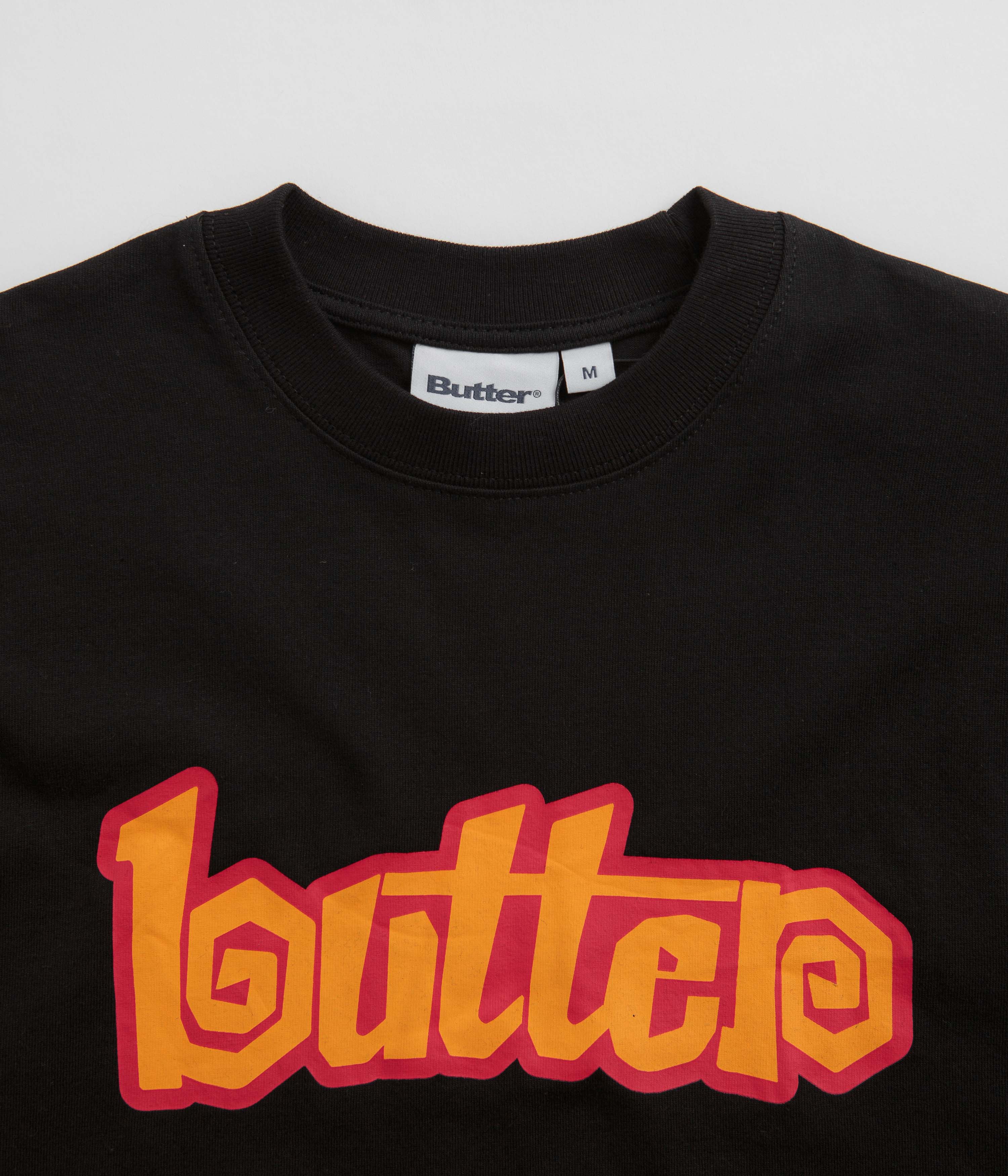Butter Goods Swirl T-Shirt - Black - Image 3