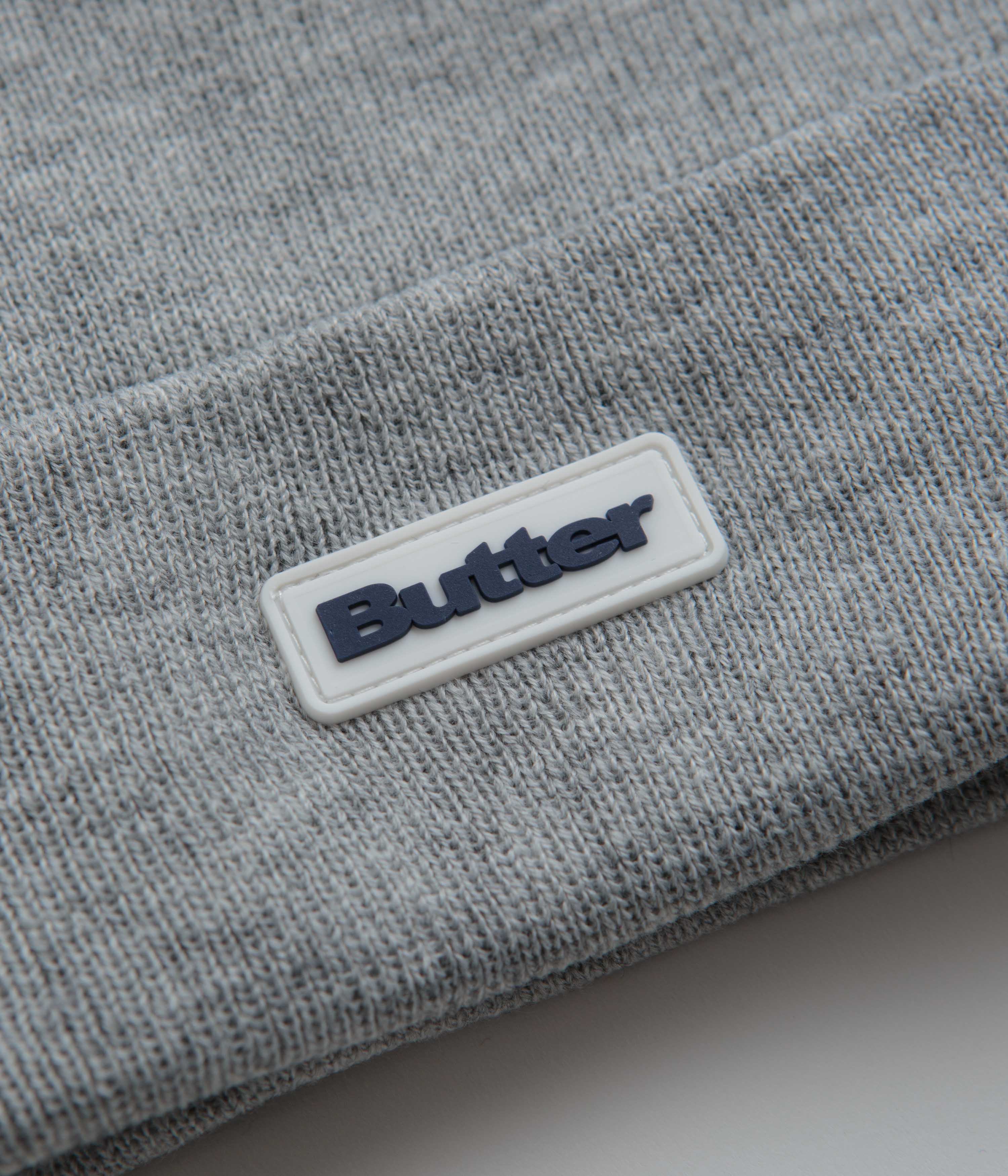 Butter Goods Tall Cuff Beanie - Ash - Image 2