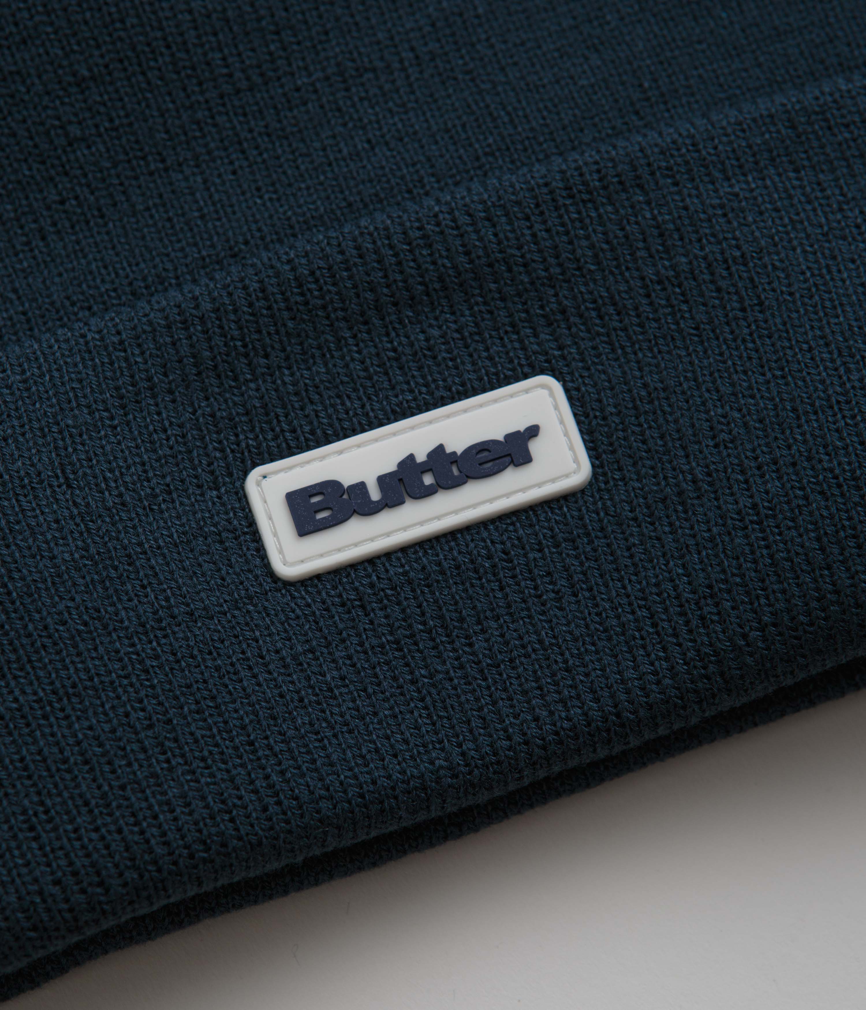 Butter Goods Tall Cuff Beanie - Navy - Image 2