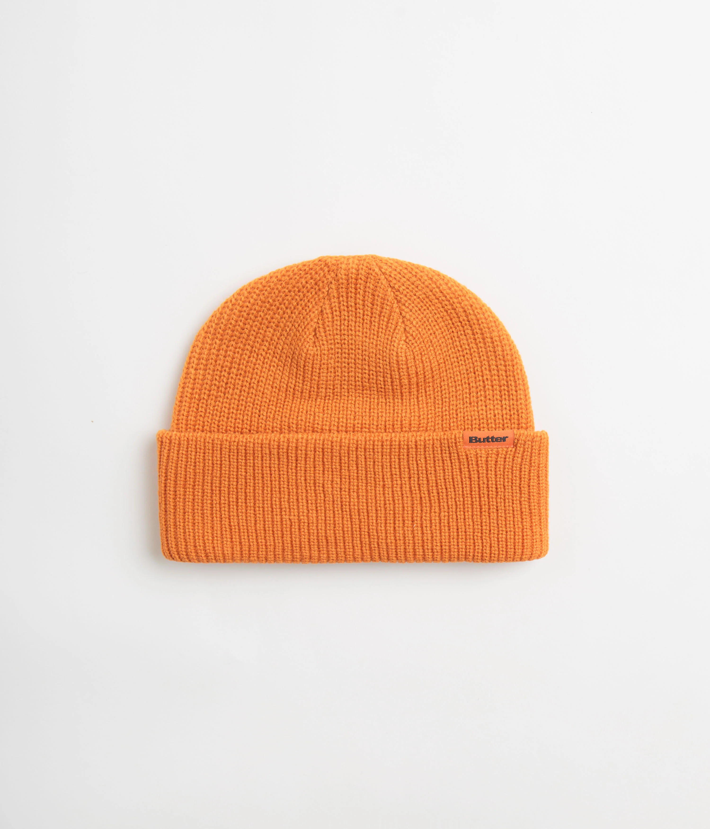 Butter Goods Tall Wharfie Beanie - Burnt Orange
