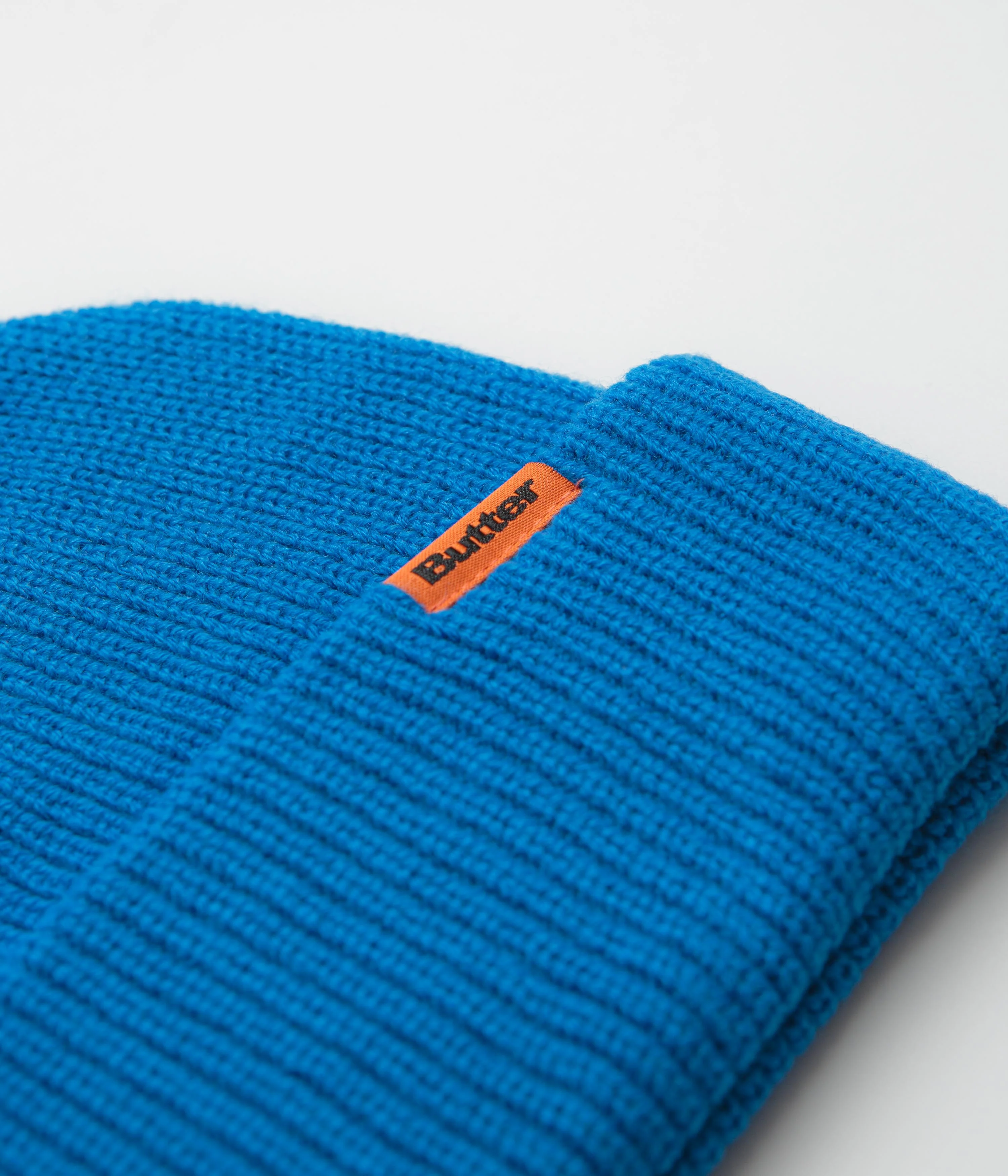 Butter Goods Tall Wharfie Beanie - Royal Blue - Image 2