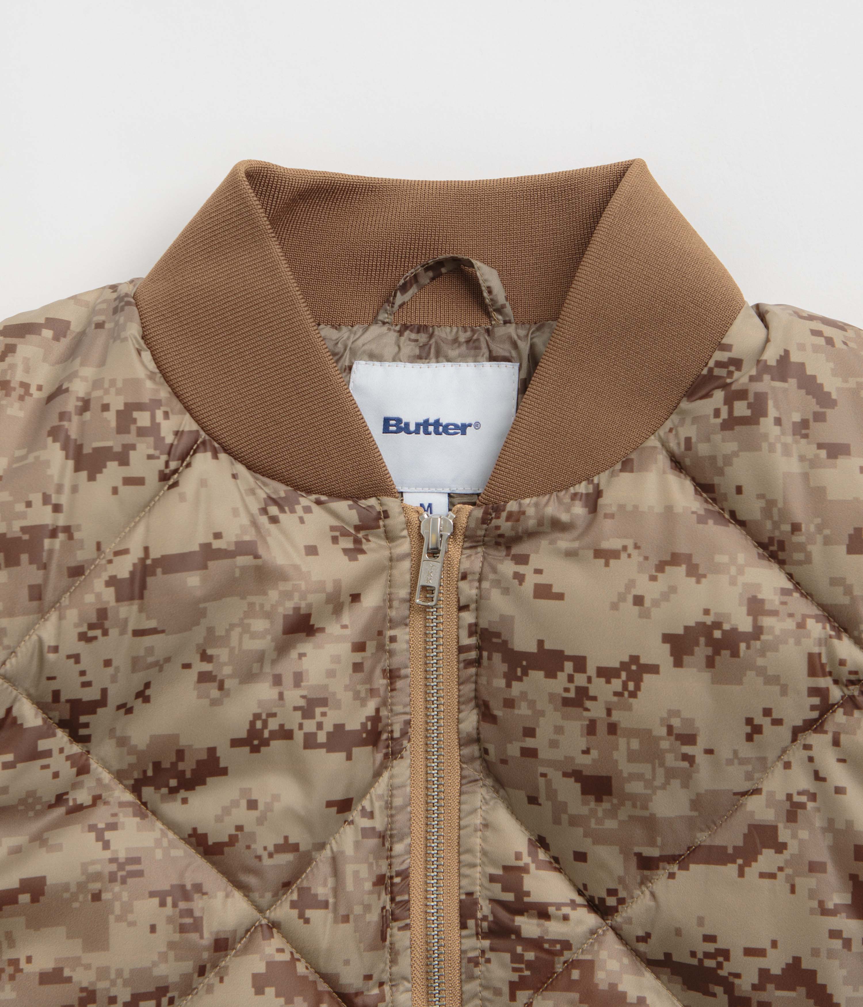 Butter Goods Temperature Bomber Jacket - Digital Camo - Image 4