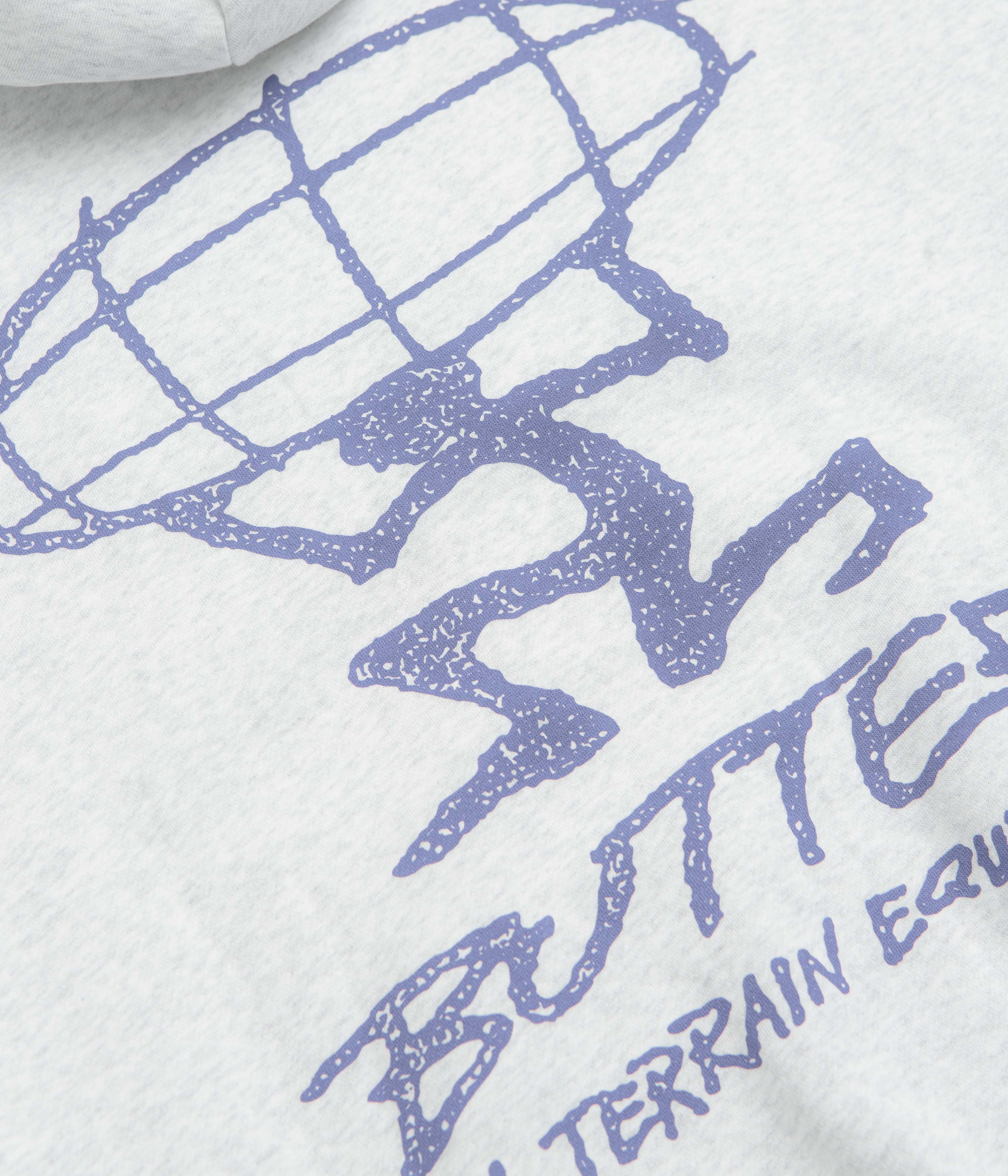 Butter Goods Terrain Hoodie - Ash / Blue - Image 4