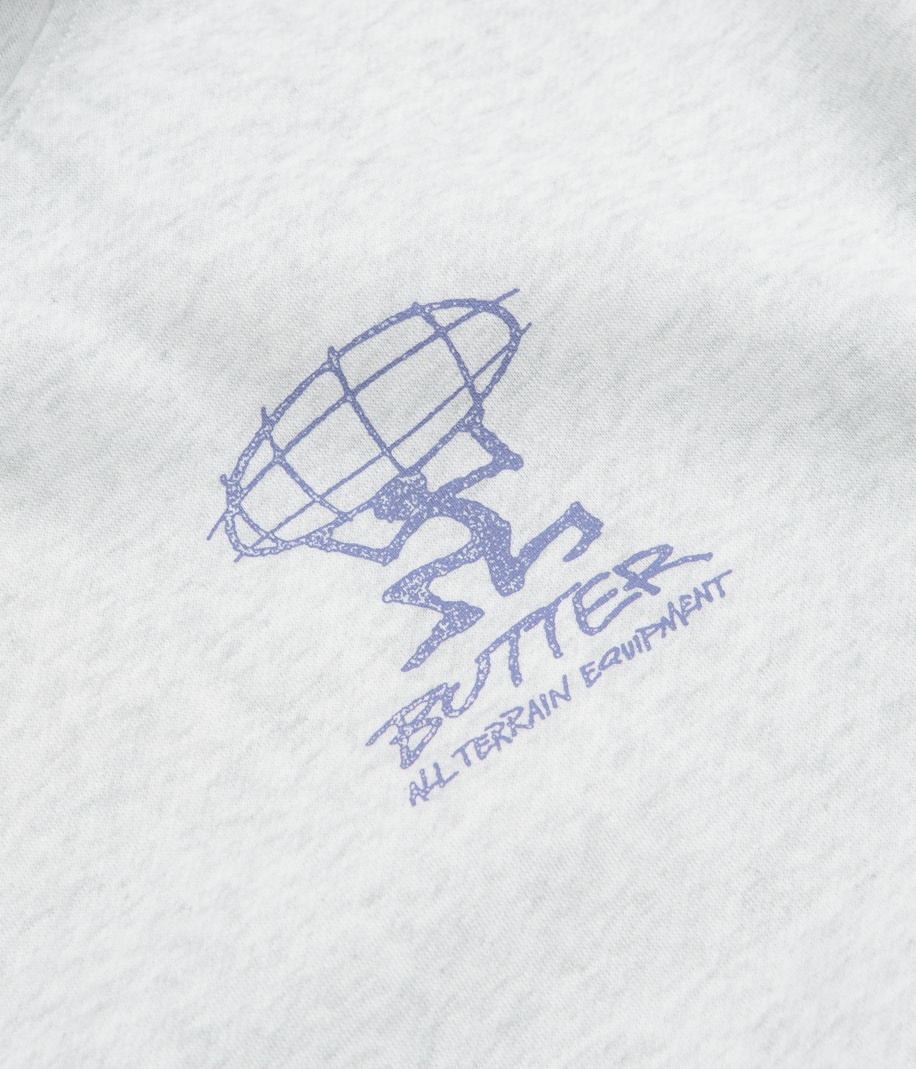 Butter Goods Terrain Hoodie - Ash / Blue - Image 5