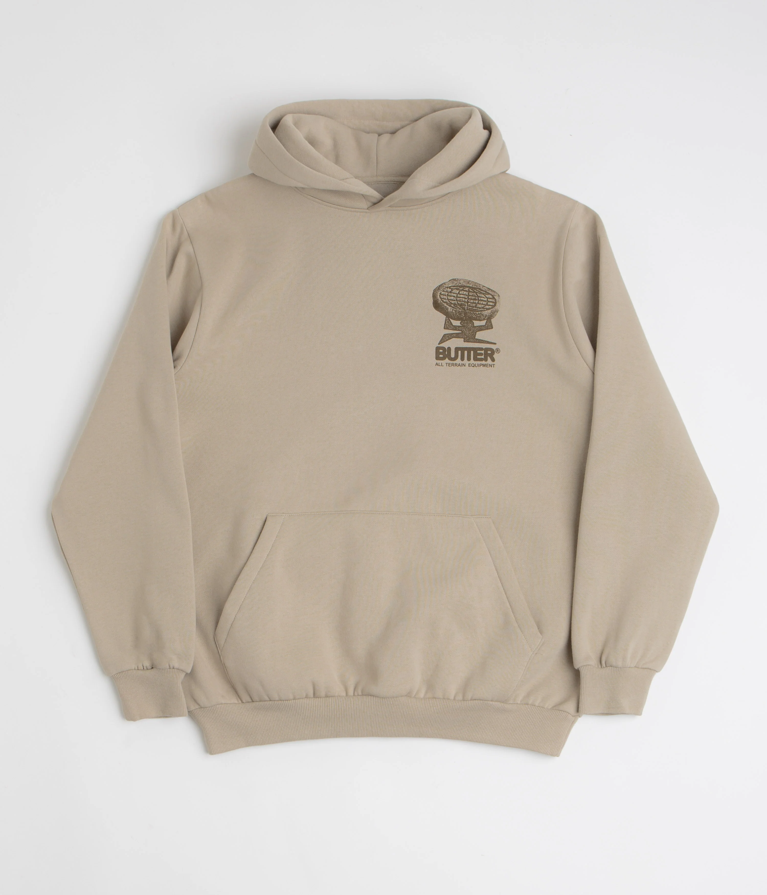Butter Goods Terrain Hoodie - Bone - Image 2