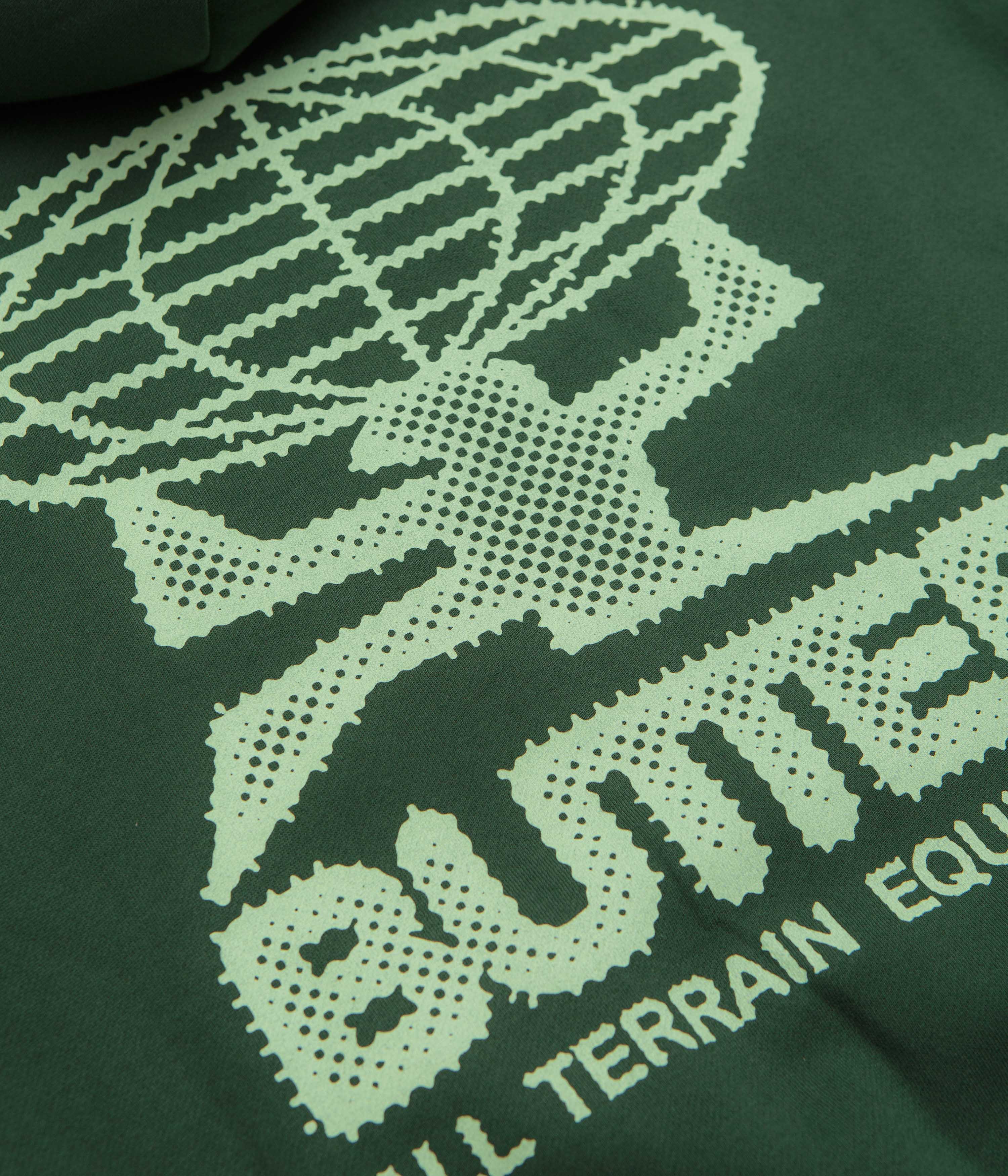 Butter Goods Terrain Hoodie - Dark Green - Image 5