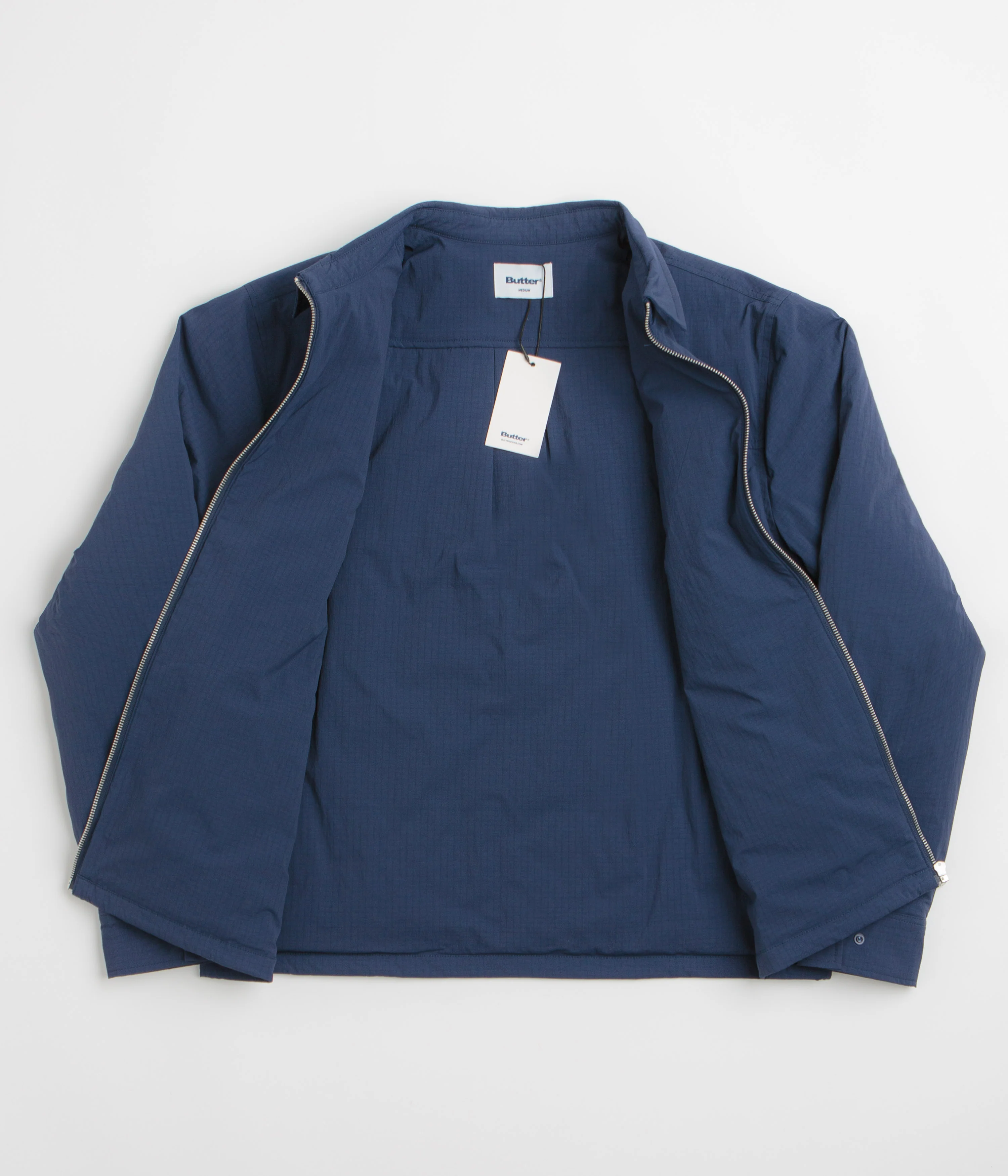 Butter Goods Terrain Insulated Shirt Jacket - Navy - Image 2