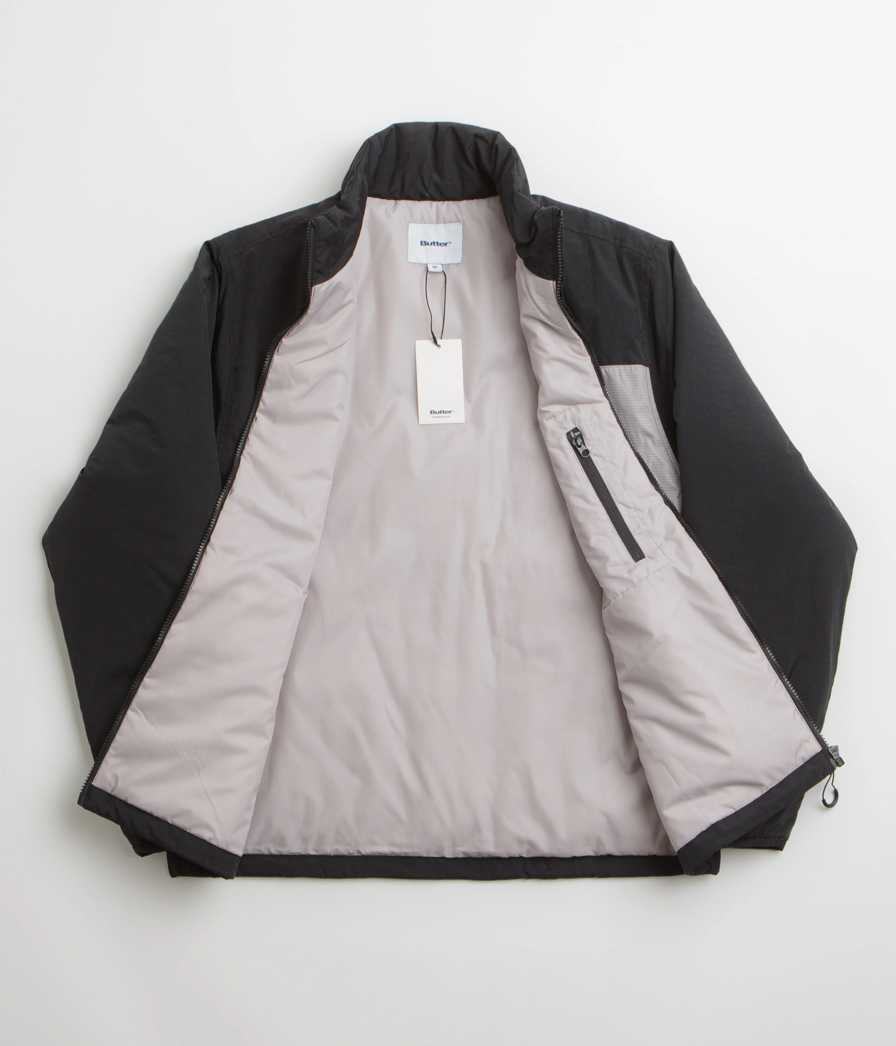 Butter Goods Terrain Puffer Jacket - Black - Image 2