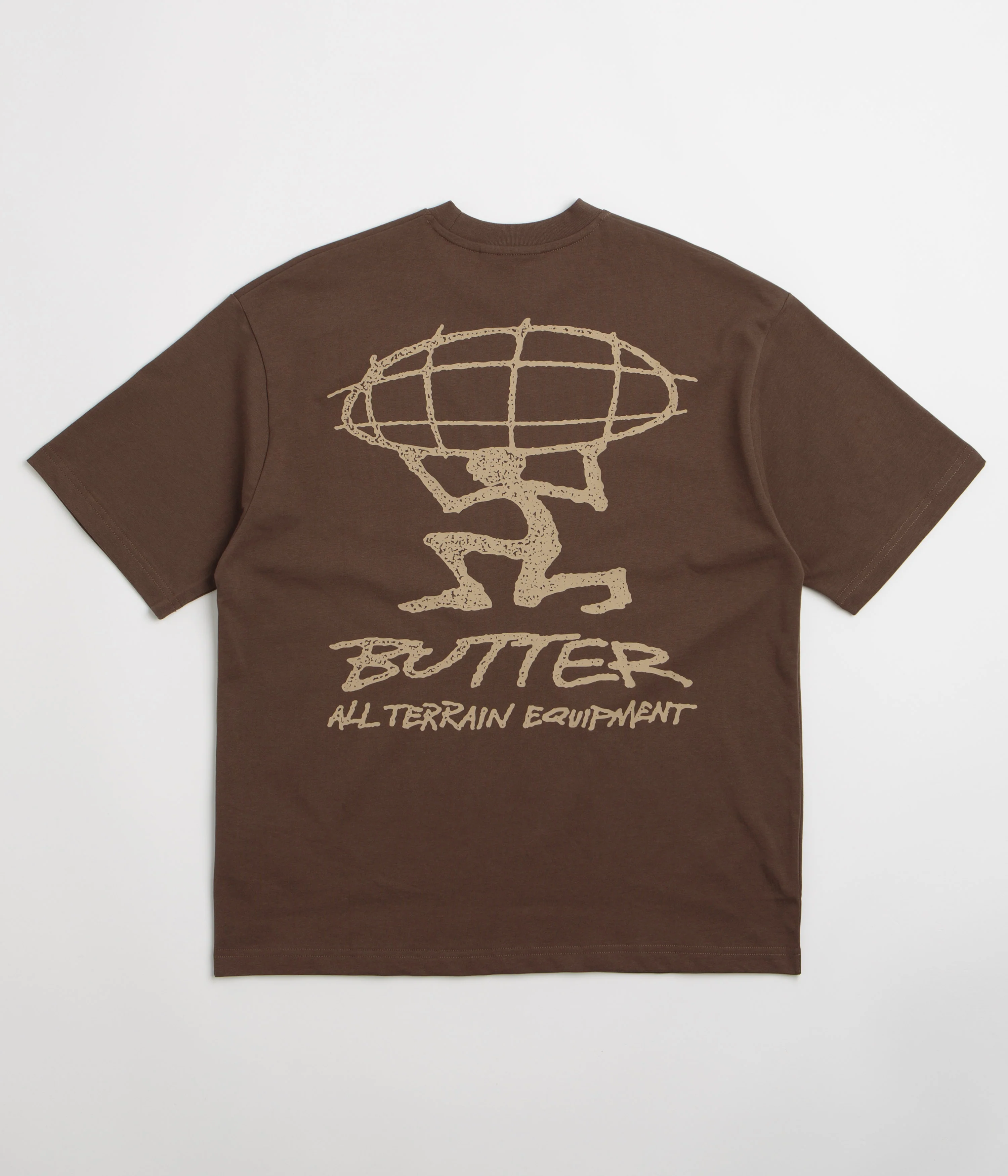 Butter Goods Terrain T-Shirt - Brown