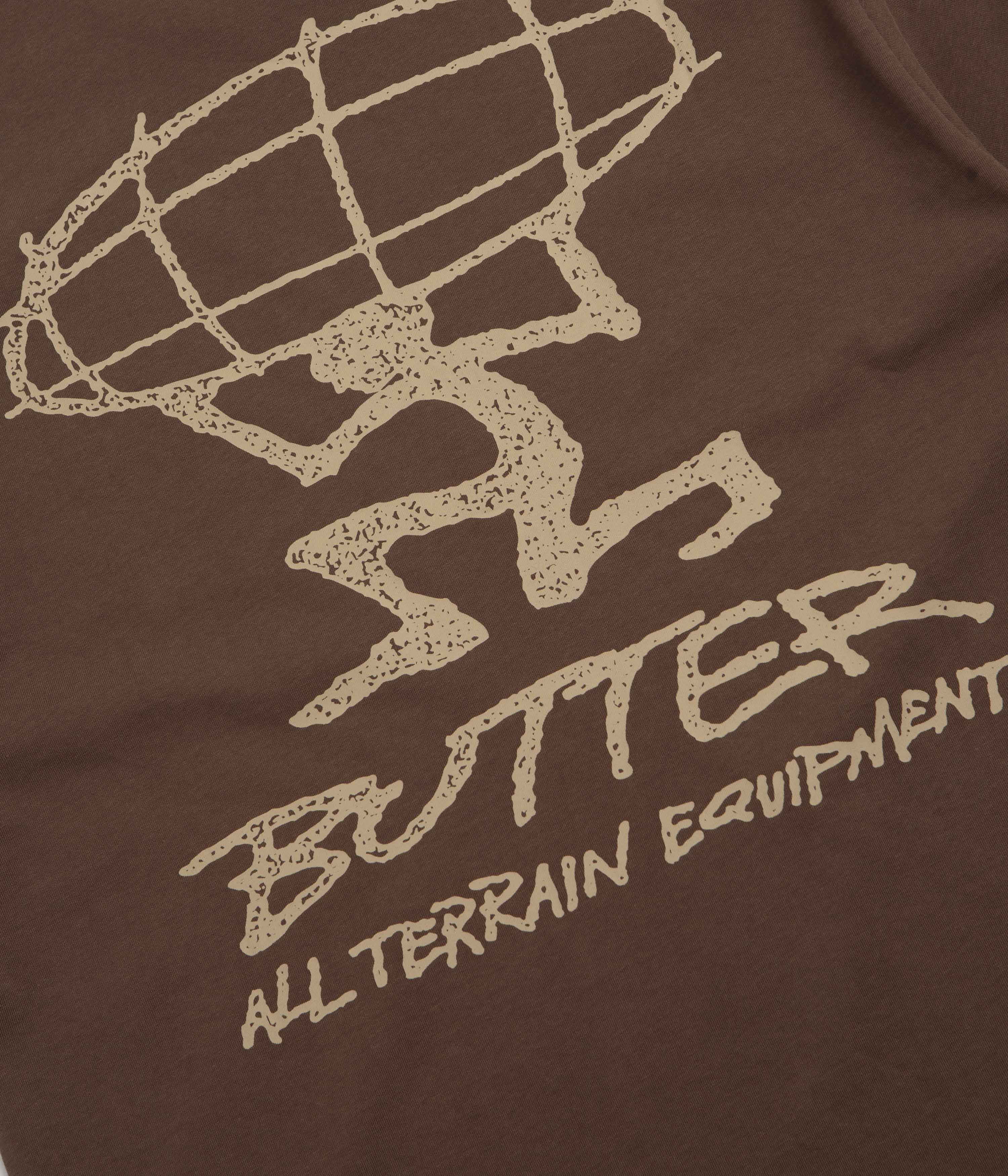 Butter Goods Terrain T-Shirt - Brown - Image 5