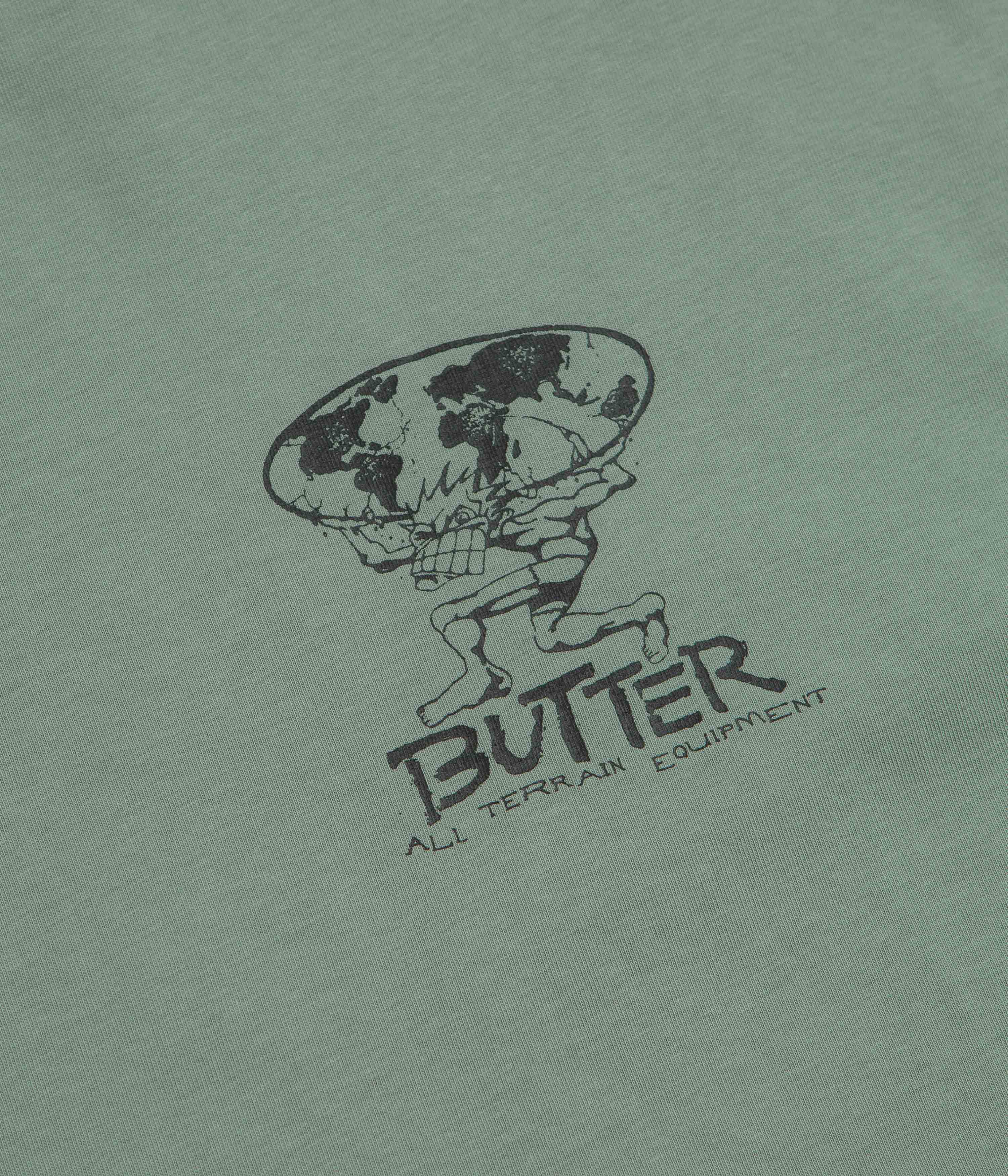 Butter Goods Terrain T-Shirt - Dull Mint - Image 5