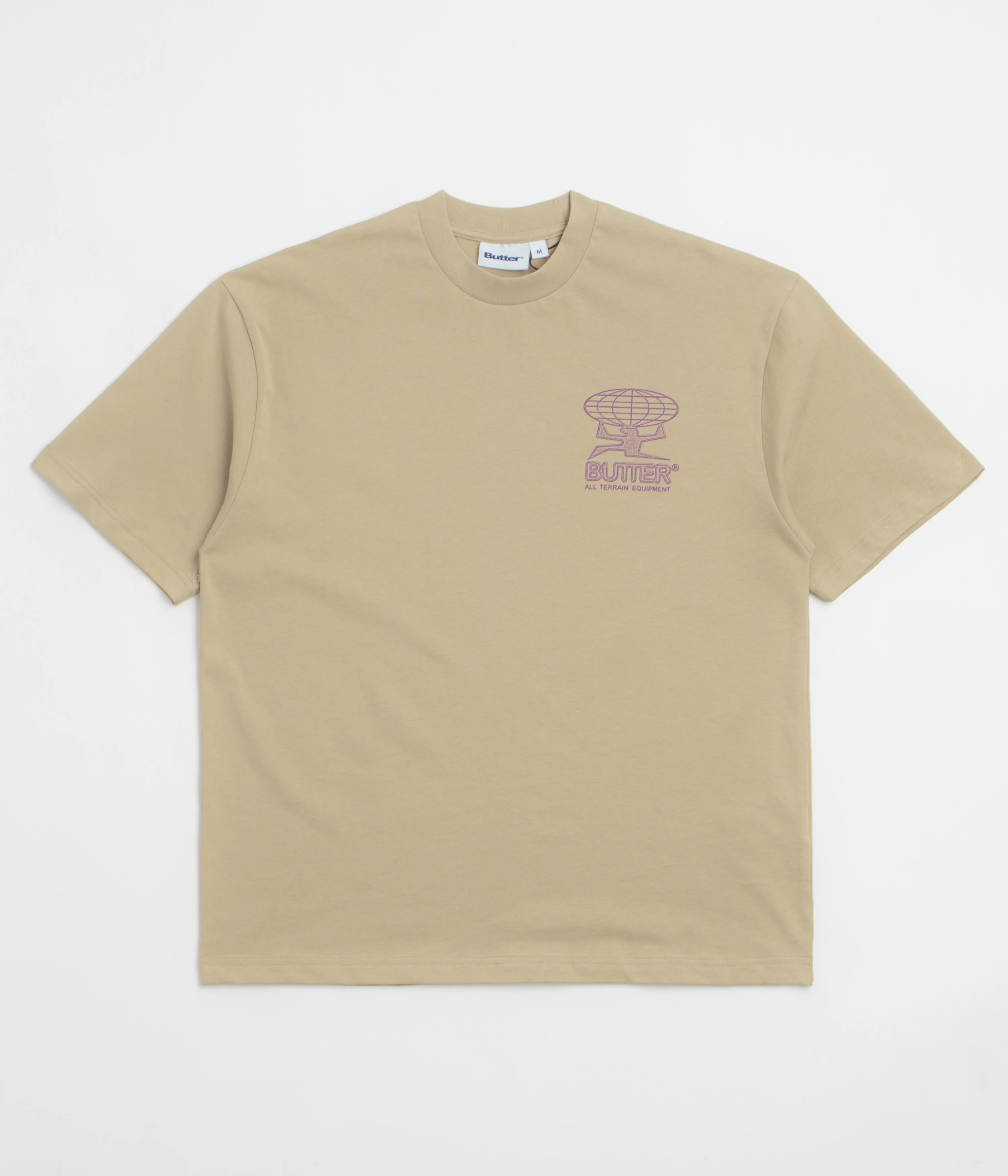 Butter Goods Terrain T-Shirt - Taupe - Image 2
