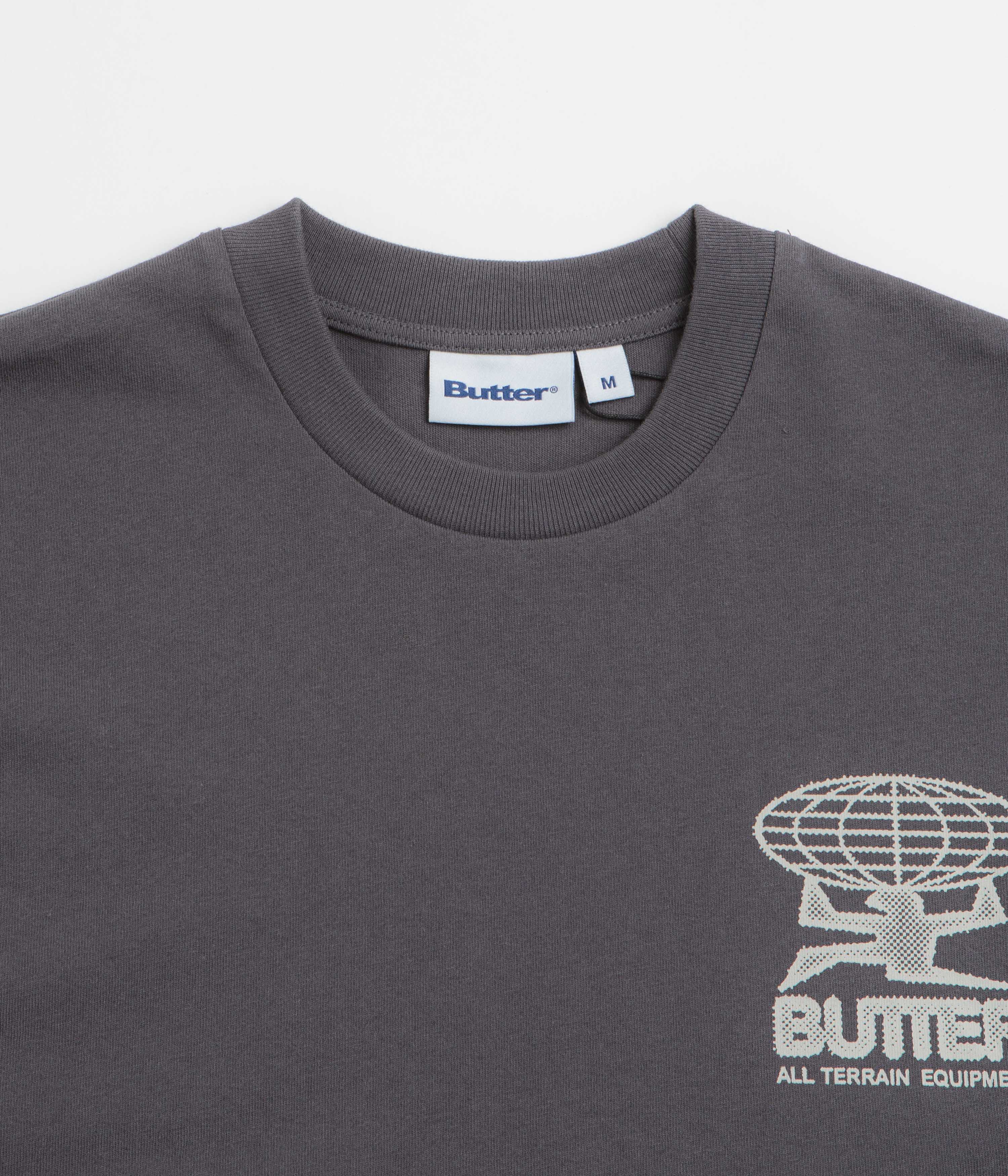 Butter Goods Terrain T-Shirt - Washed Black - Image 3