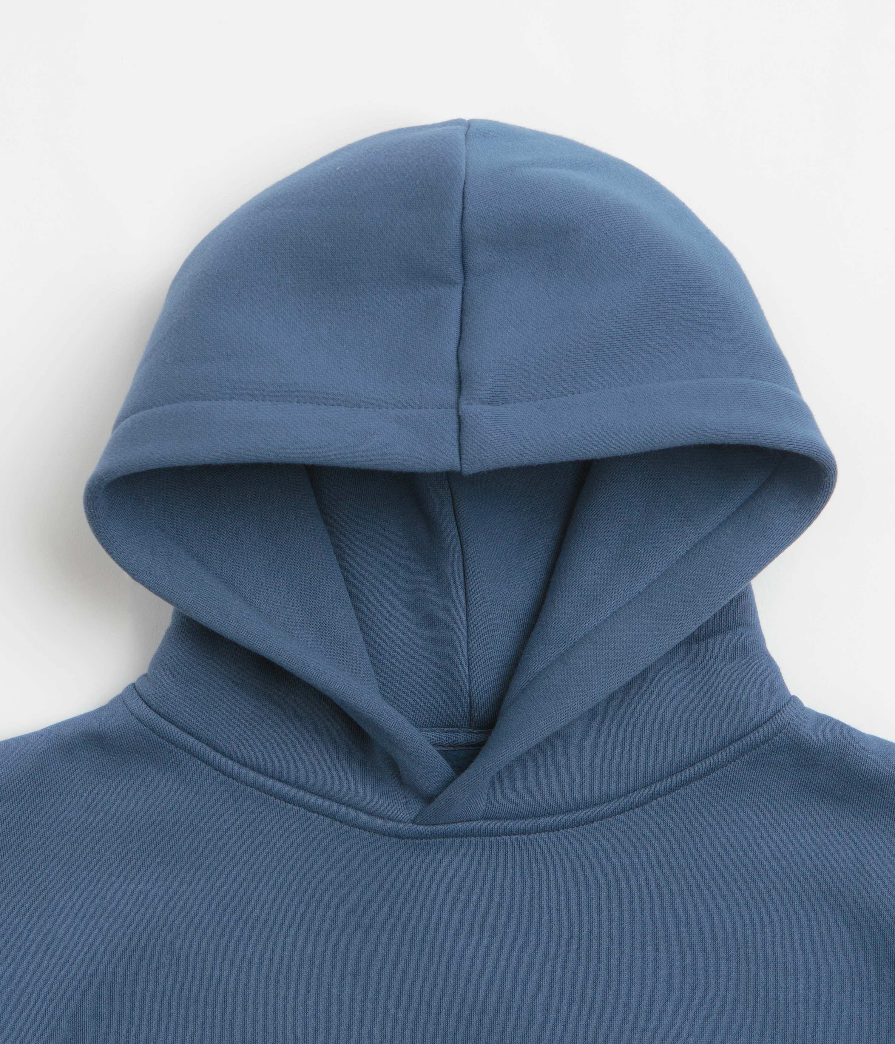 Butter Goods Textured Logo Hoodie - Navy - Image 2