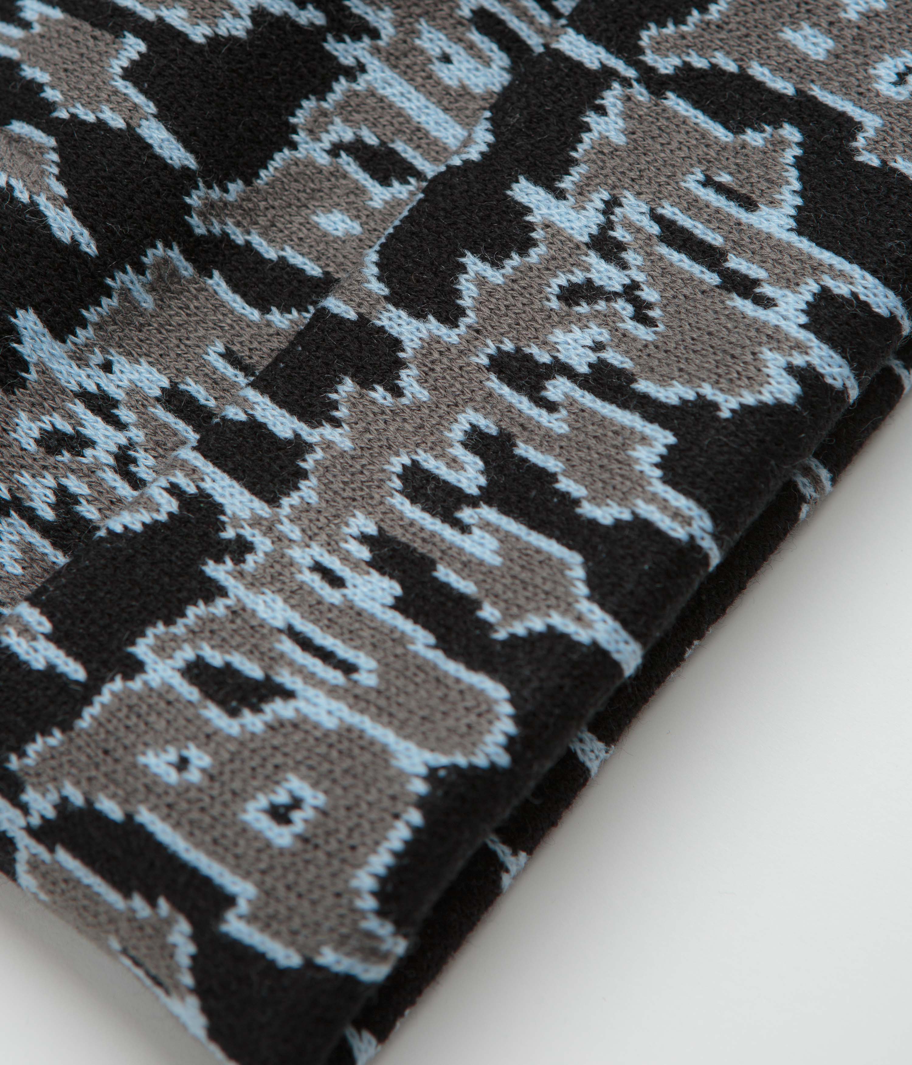 Butter Goods Throw Beanie - Black / Grey - Image 2