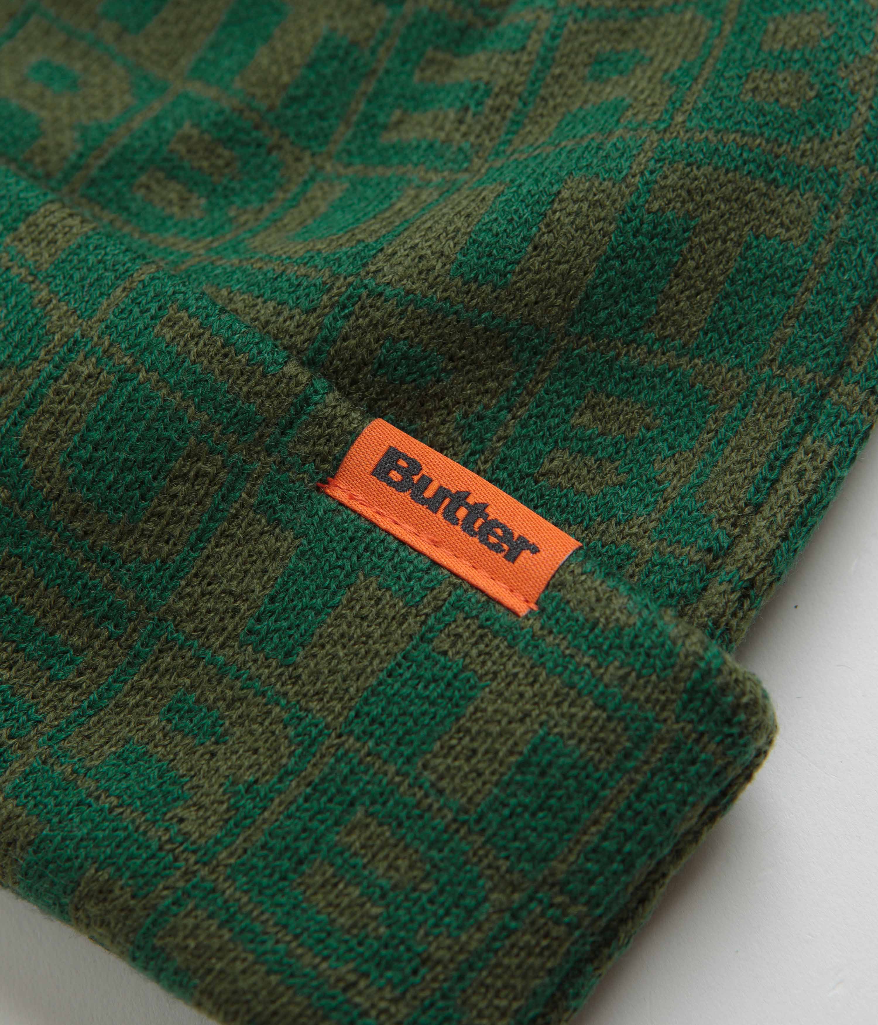 Butter Goods Tiles Beanie - Green - Image 2