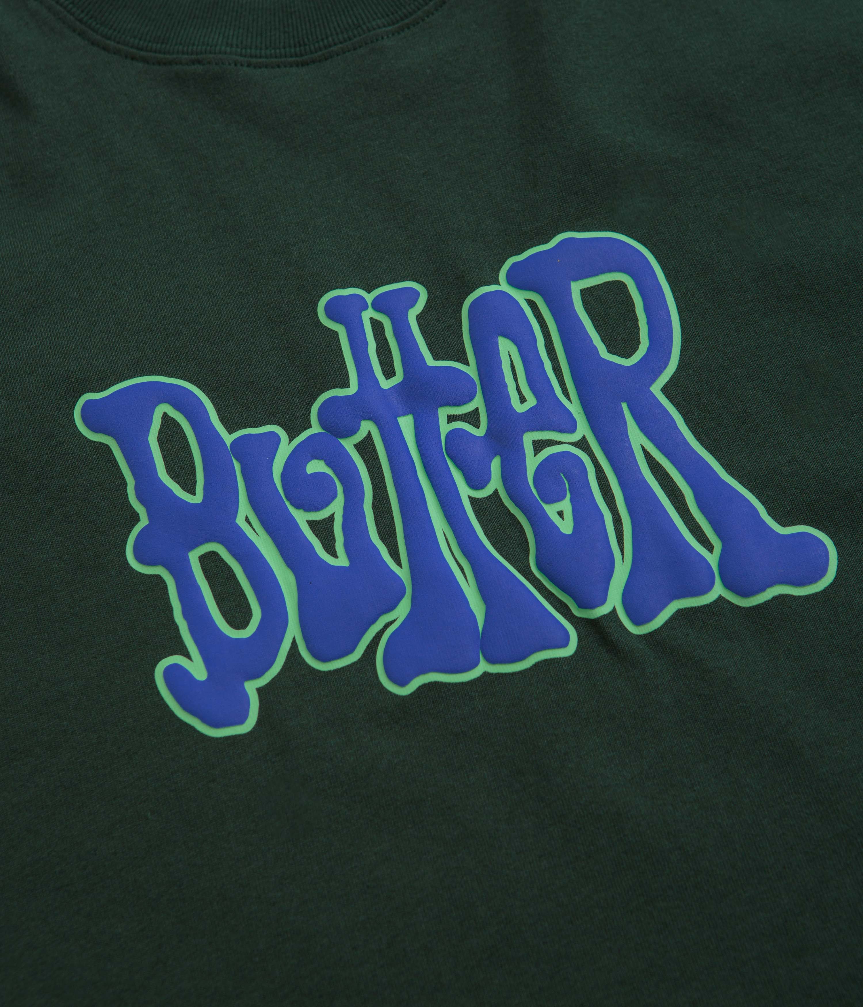 Butter Goods Tour T-Shirt - Dark Forest - Image 3