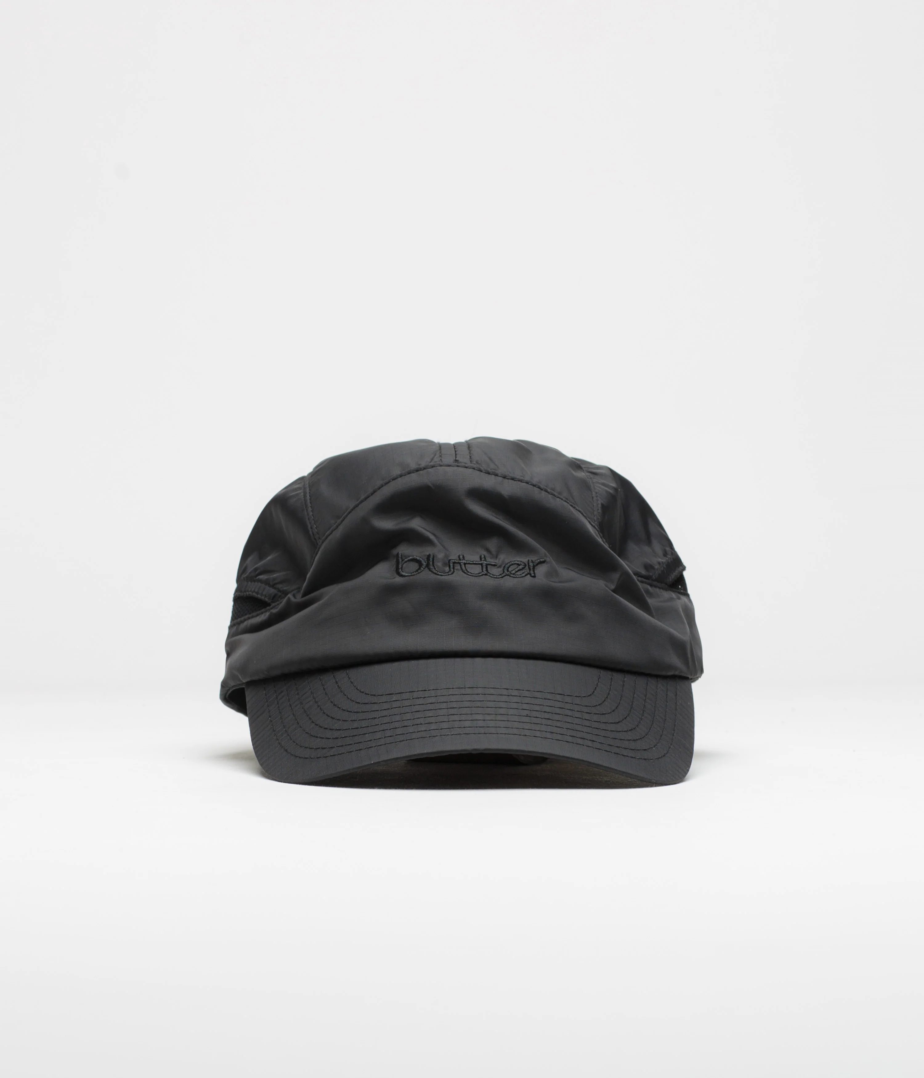 Butter Goods Trail Cap - Black / Black - Image 2