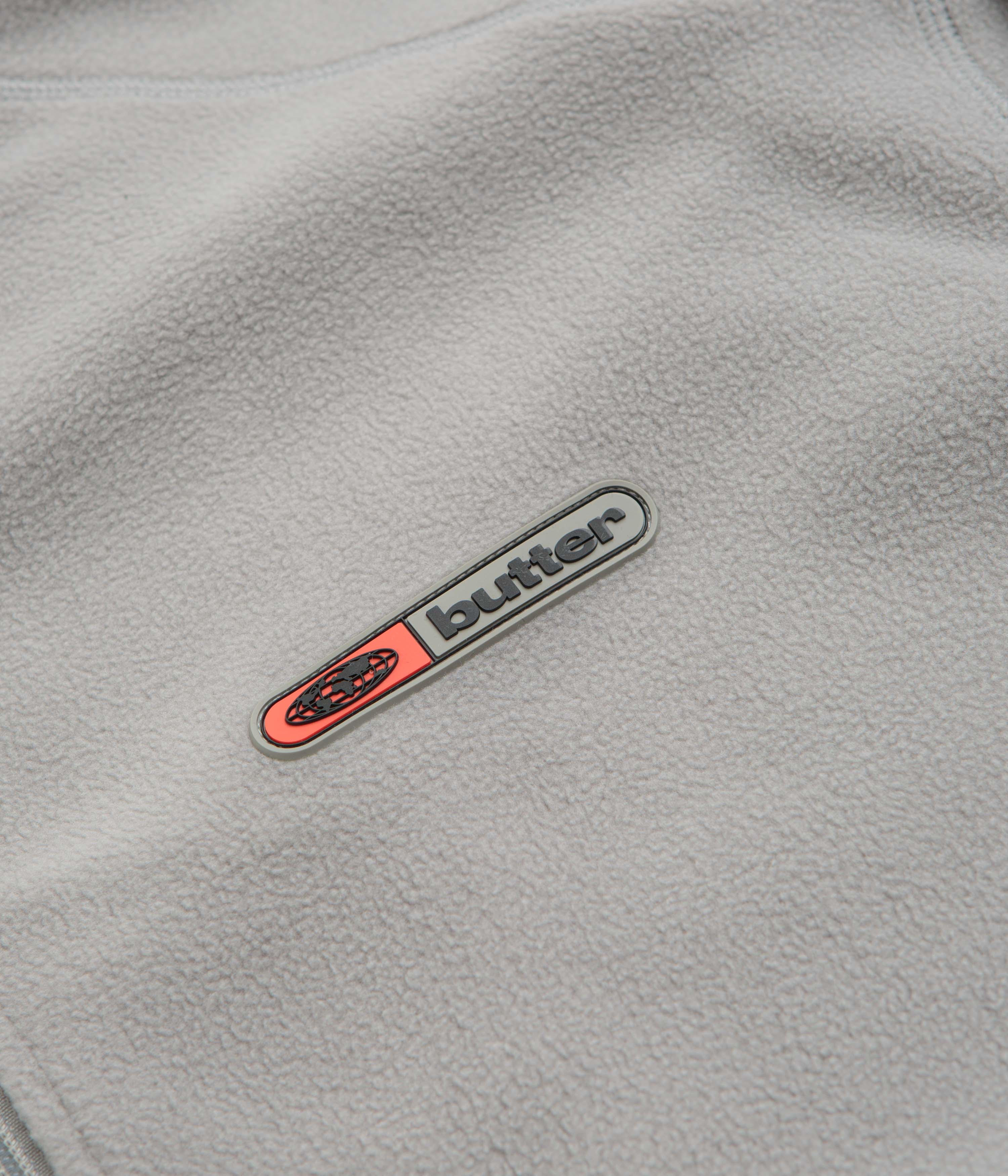 Butter Goods Trail Polar Fleece Jacket - Grey - Image 5