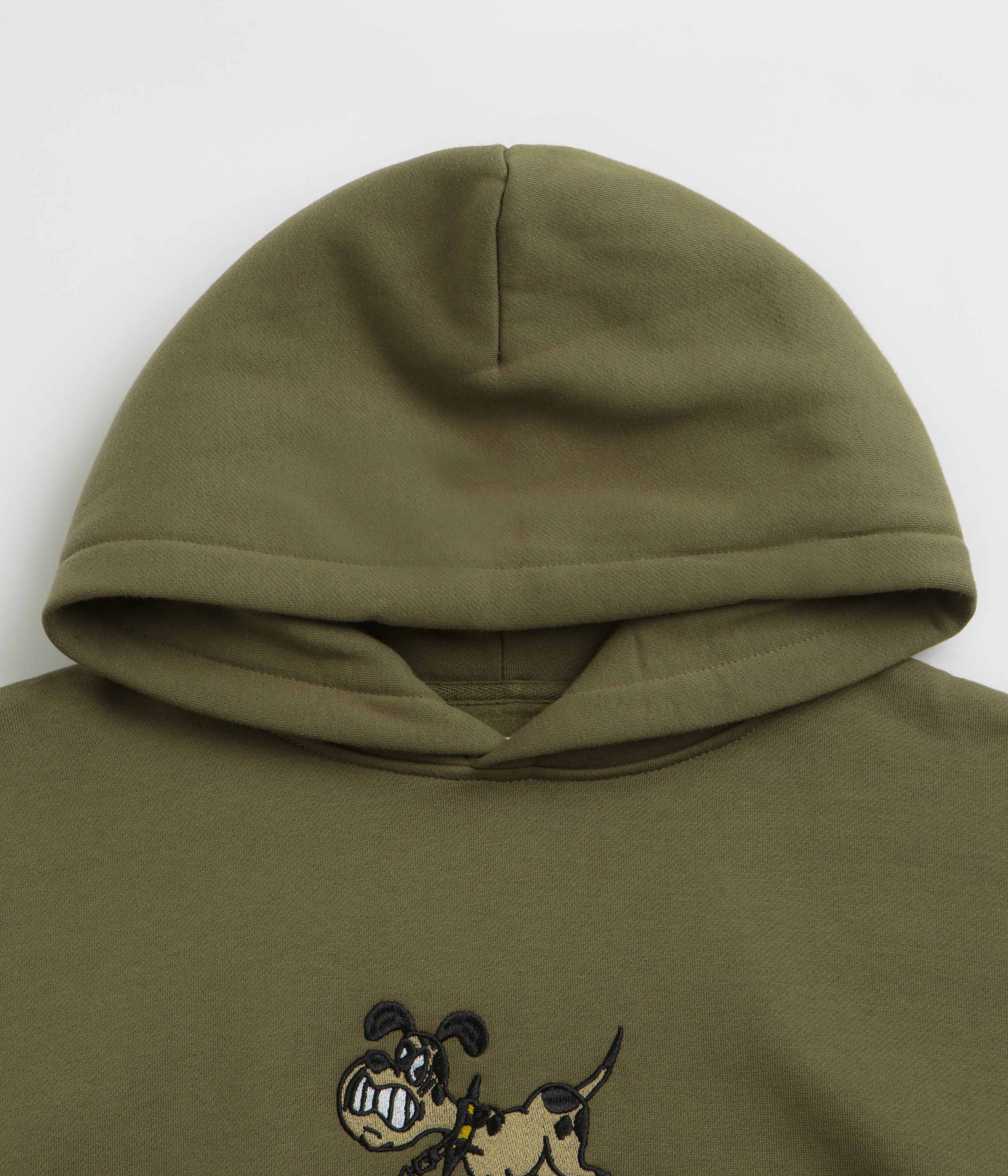 Butter Goods Unleash Hoodie - Army - Image 2