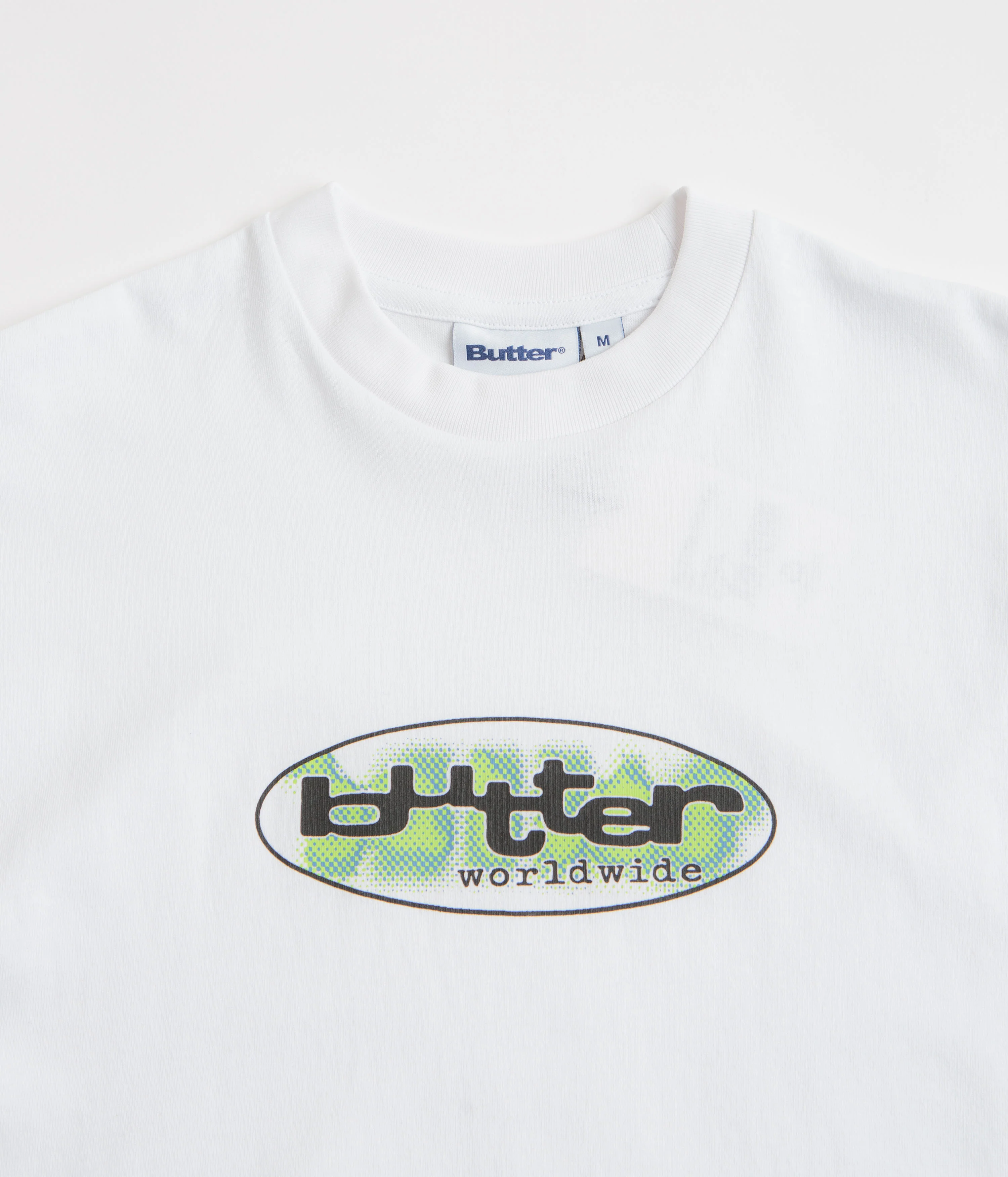 Butter Goods Vortex T-Shirt - White - Image 3